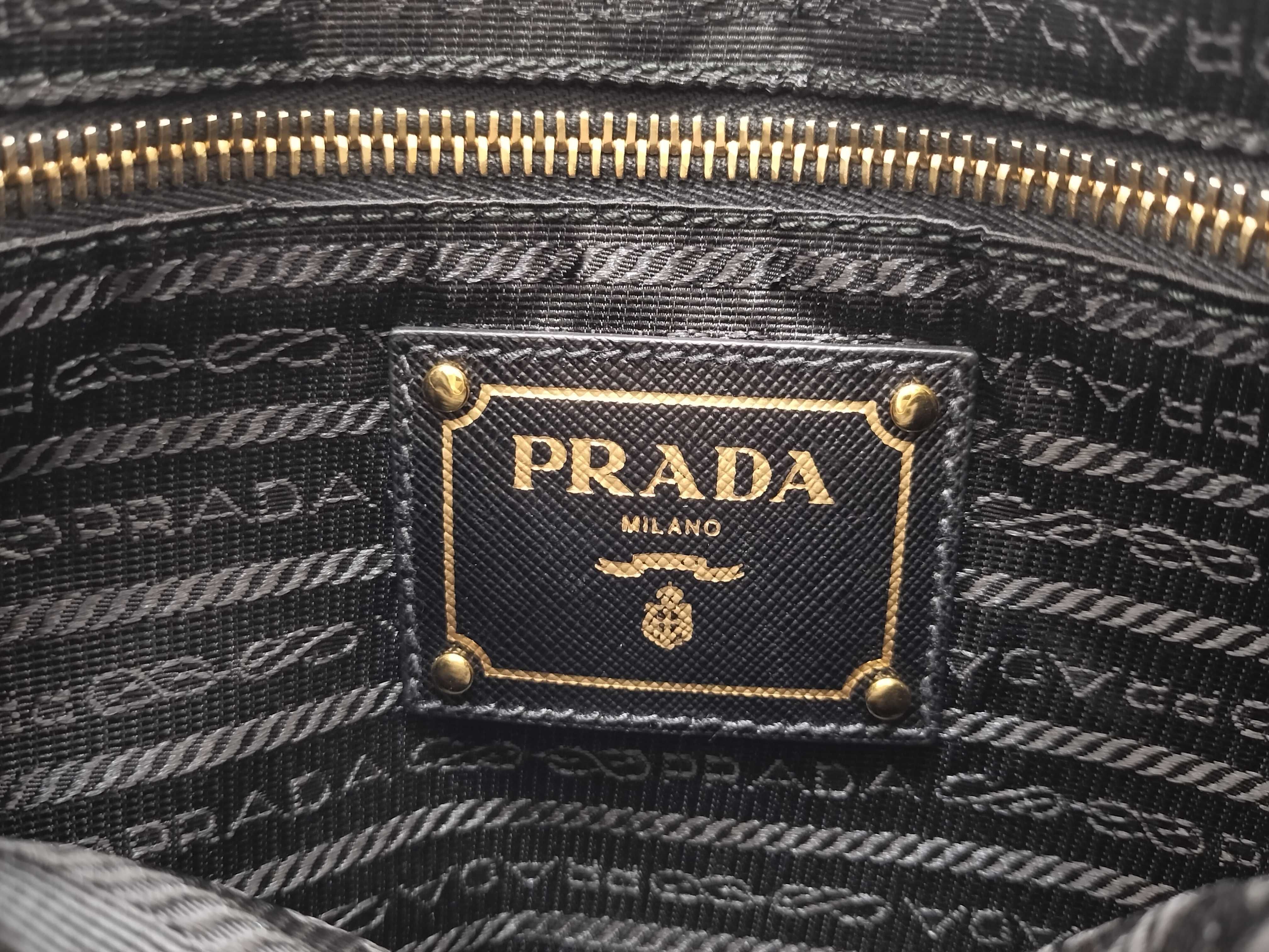 nylon shoulder bag, black nylon bag. — view 14