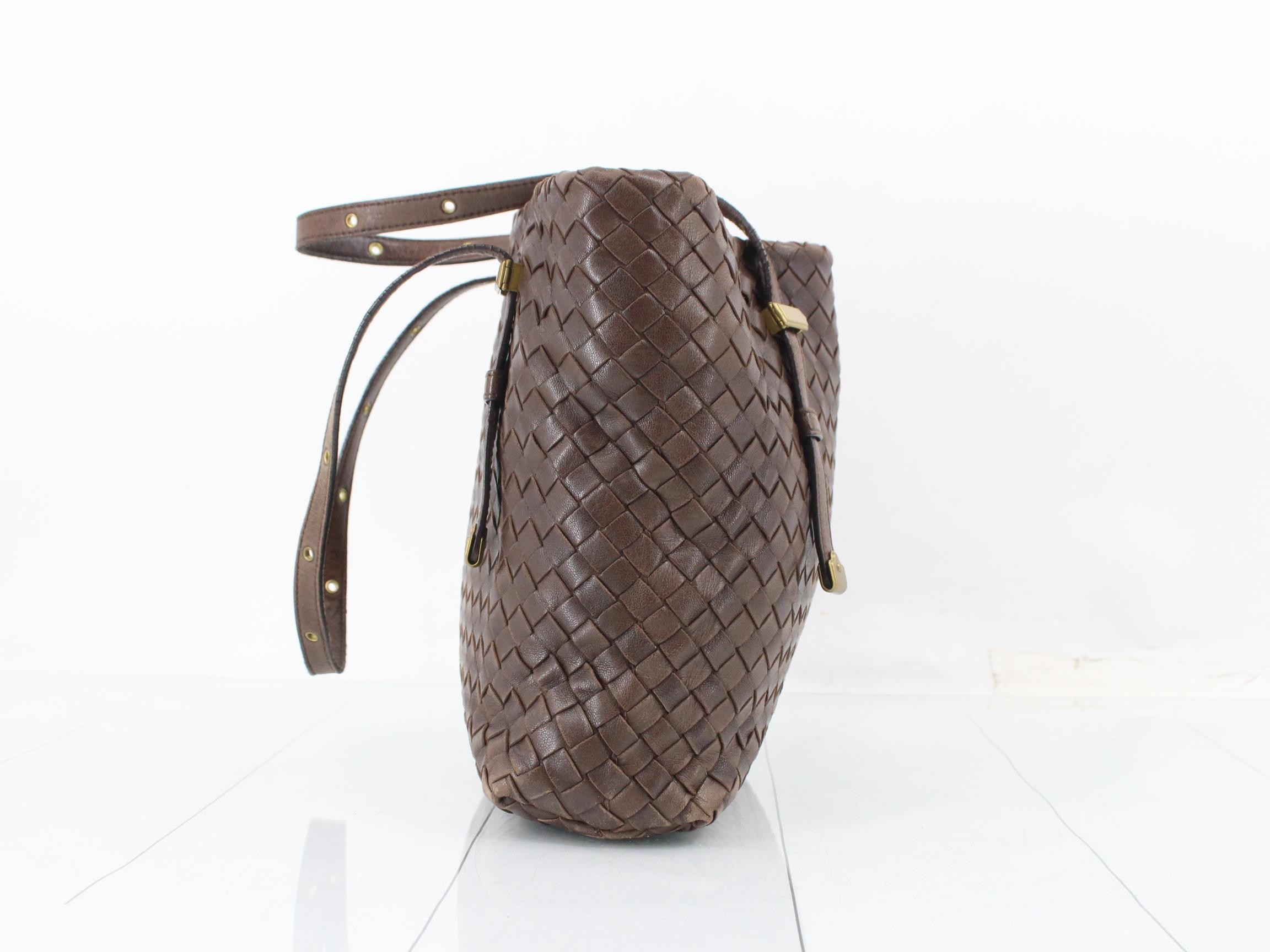 Intrecciato (bag) - Handbag - Brown — view 3