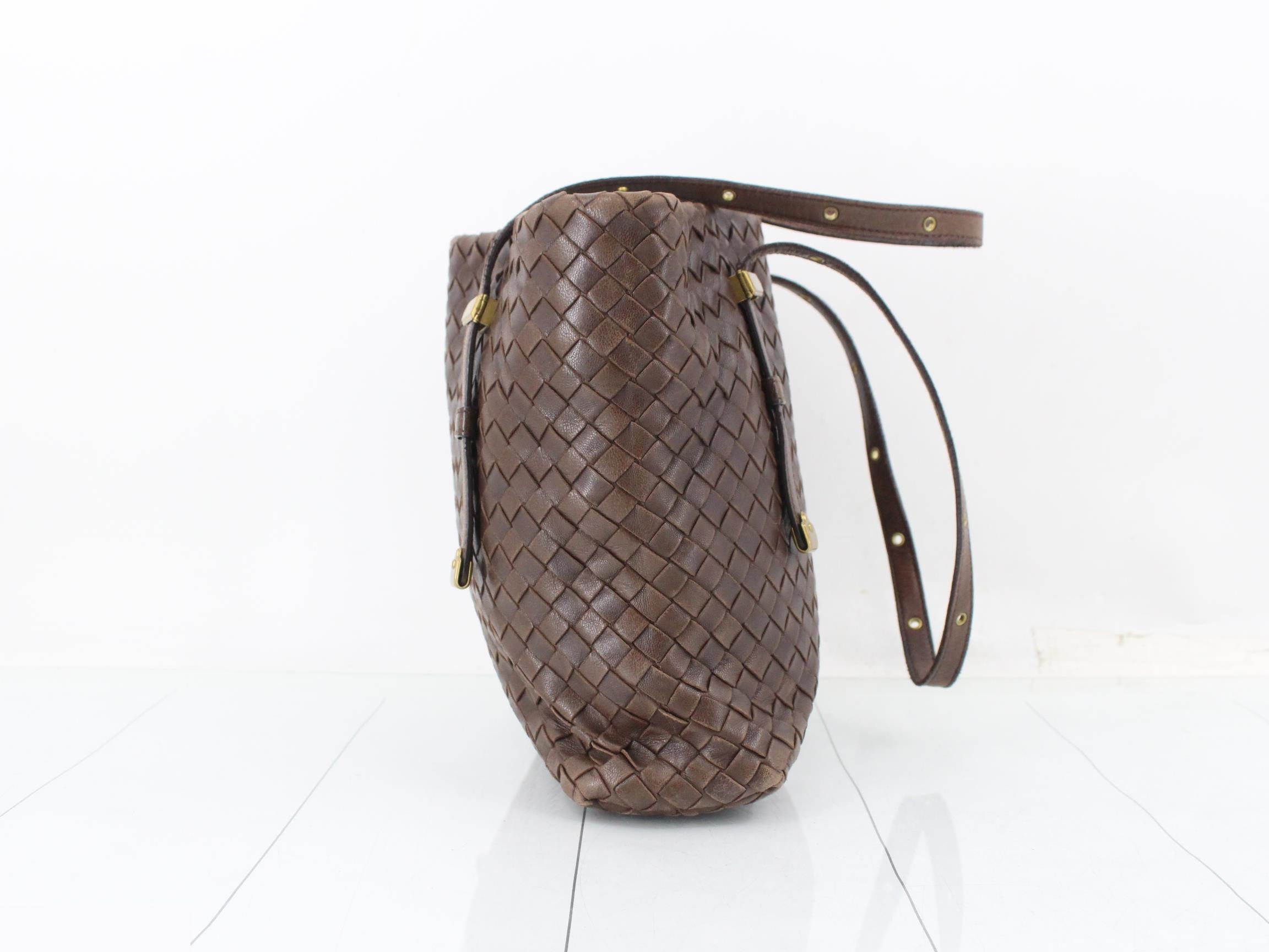 Intrecciato (bag) - Handbag - Brown — view 4