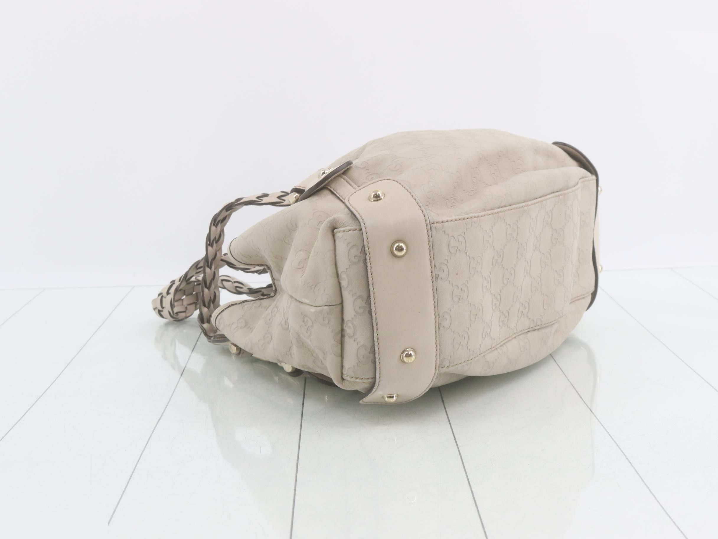 Horsebit Guccissima Leather Shoulder Bag — view 5