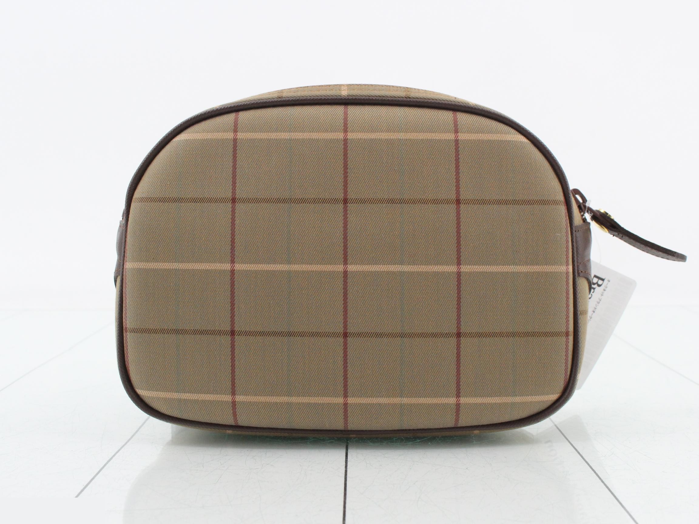 pouch, check pattern — view 2
