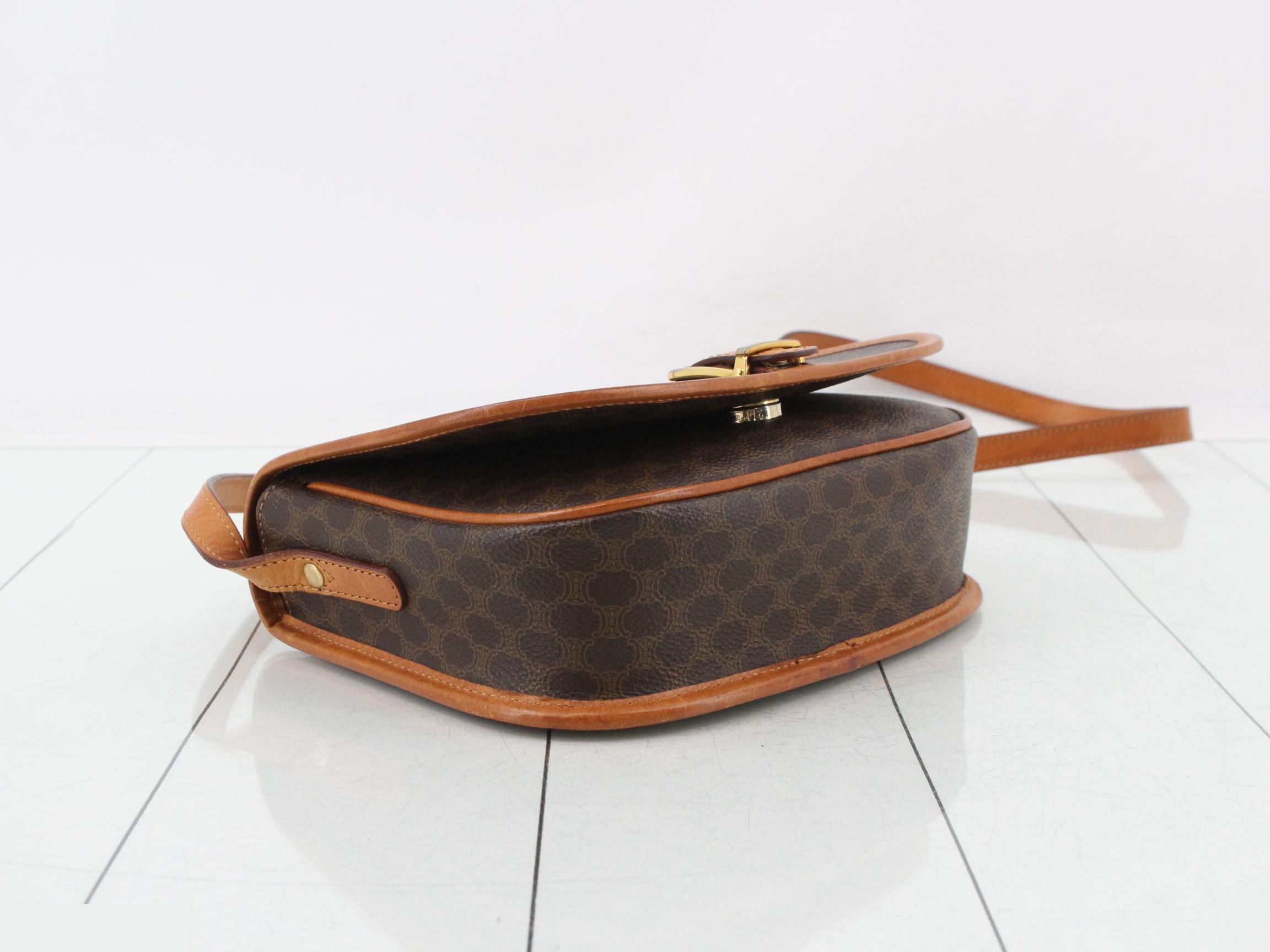 Macadam Mini Flap Bag, Brown, 22 x 18 x 7 cm — view 5