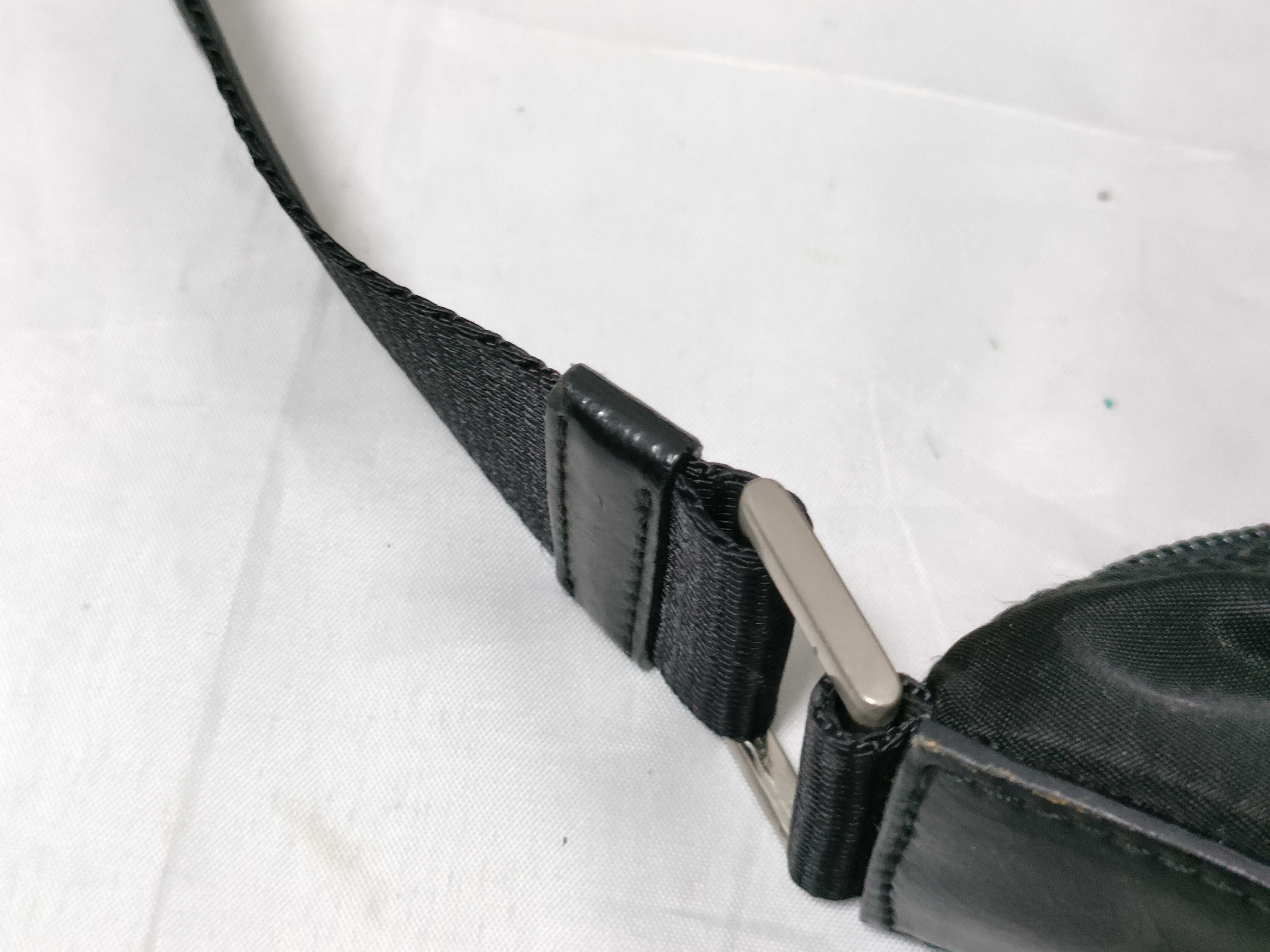 Nylon One-Shoulder Bag with Triangle Logo — view 5