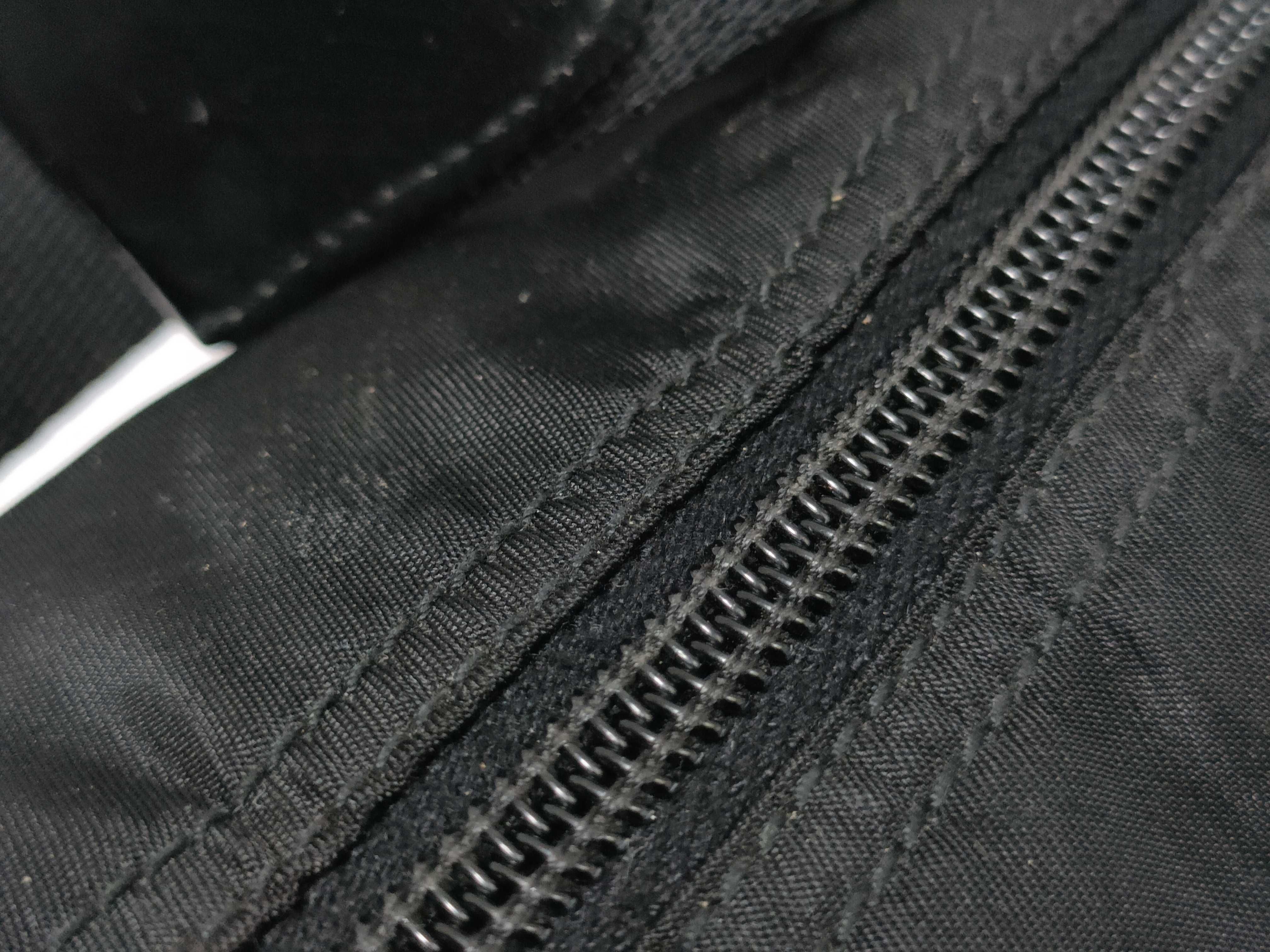 Nylon One-Shoulder Bag with Triangle Logo — view 8