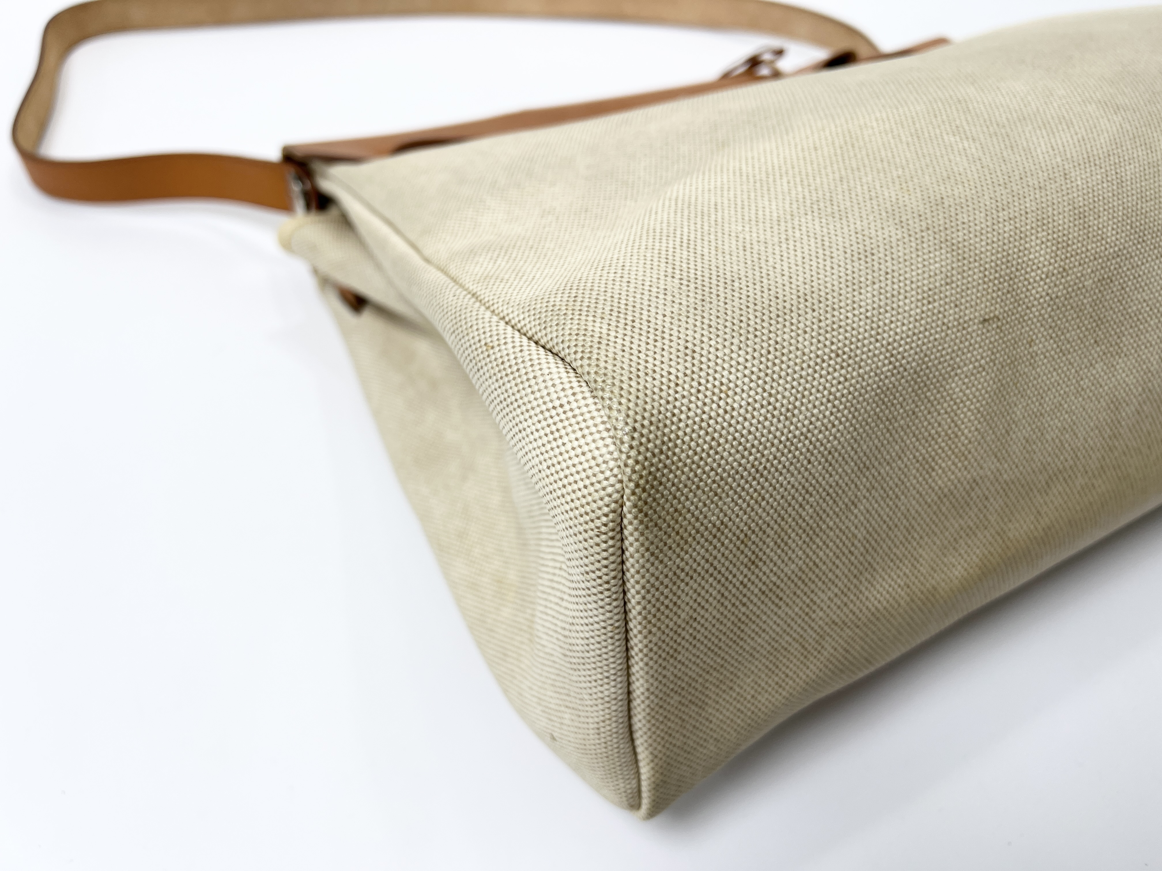 Herbag MM ( C stamp) Canvas Leather 2-way Handbag — view 11