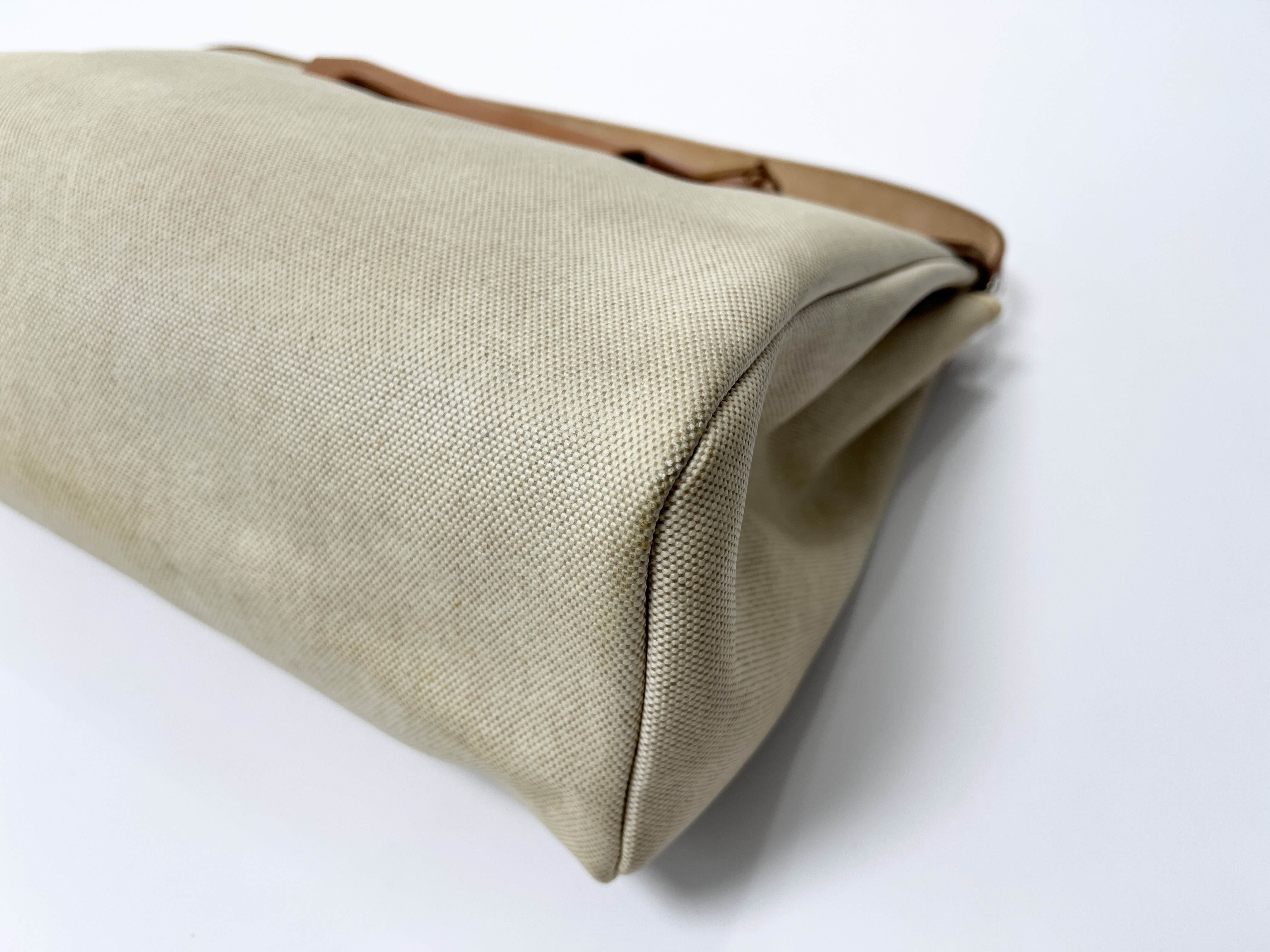Herbag MM ( C stamp) Canvas Leather 2-way Handbag — view 12