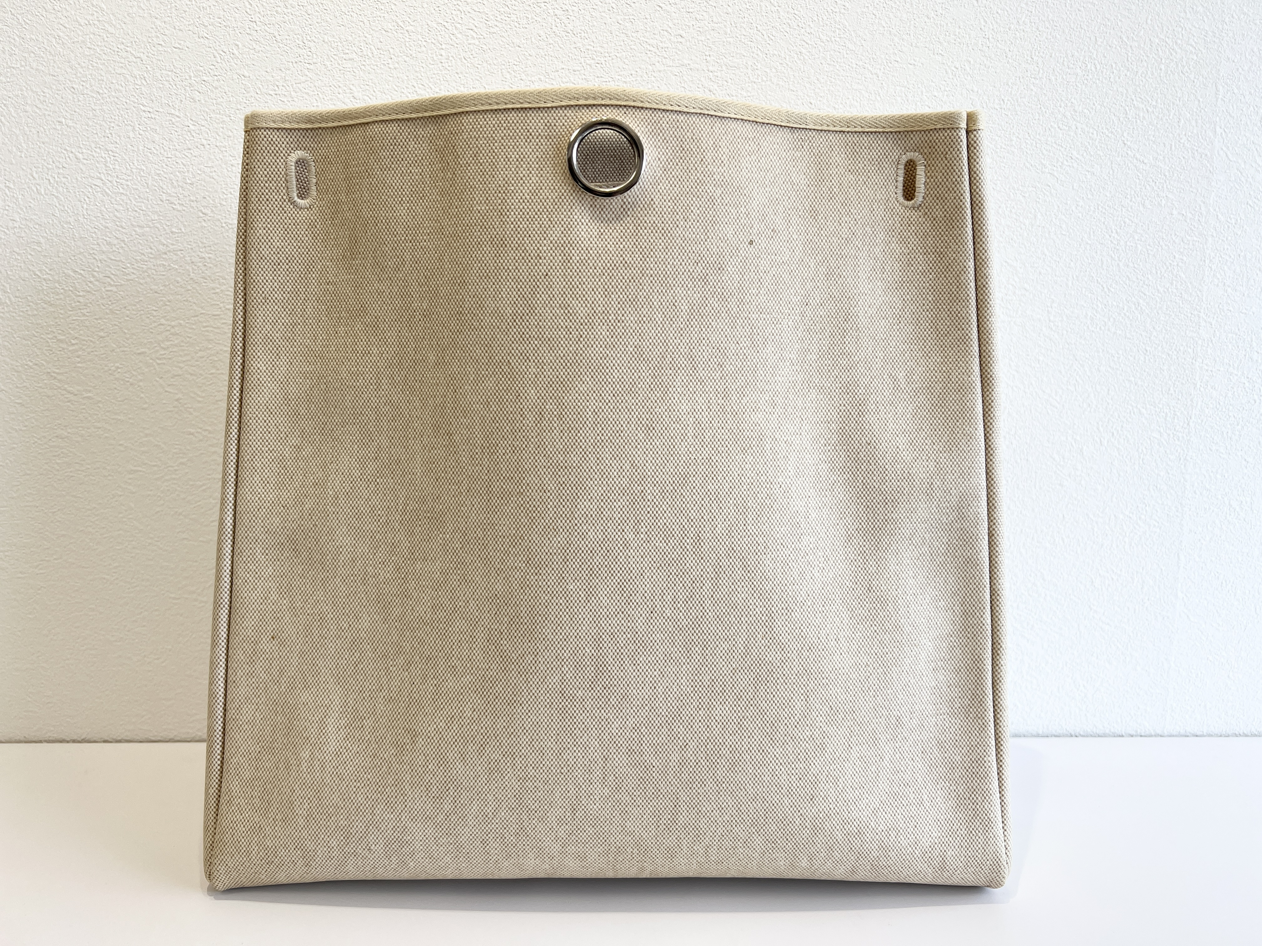 Herbag MM ( C stamp) Canvas Leather 2-way Handbag — view 3