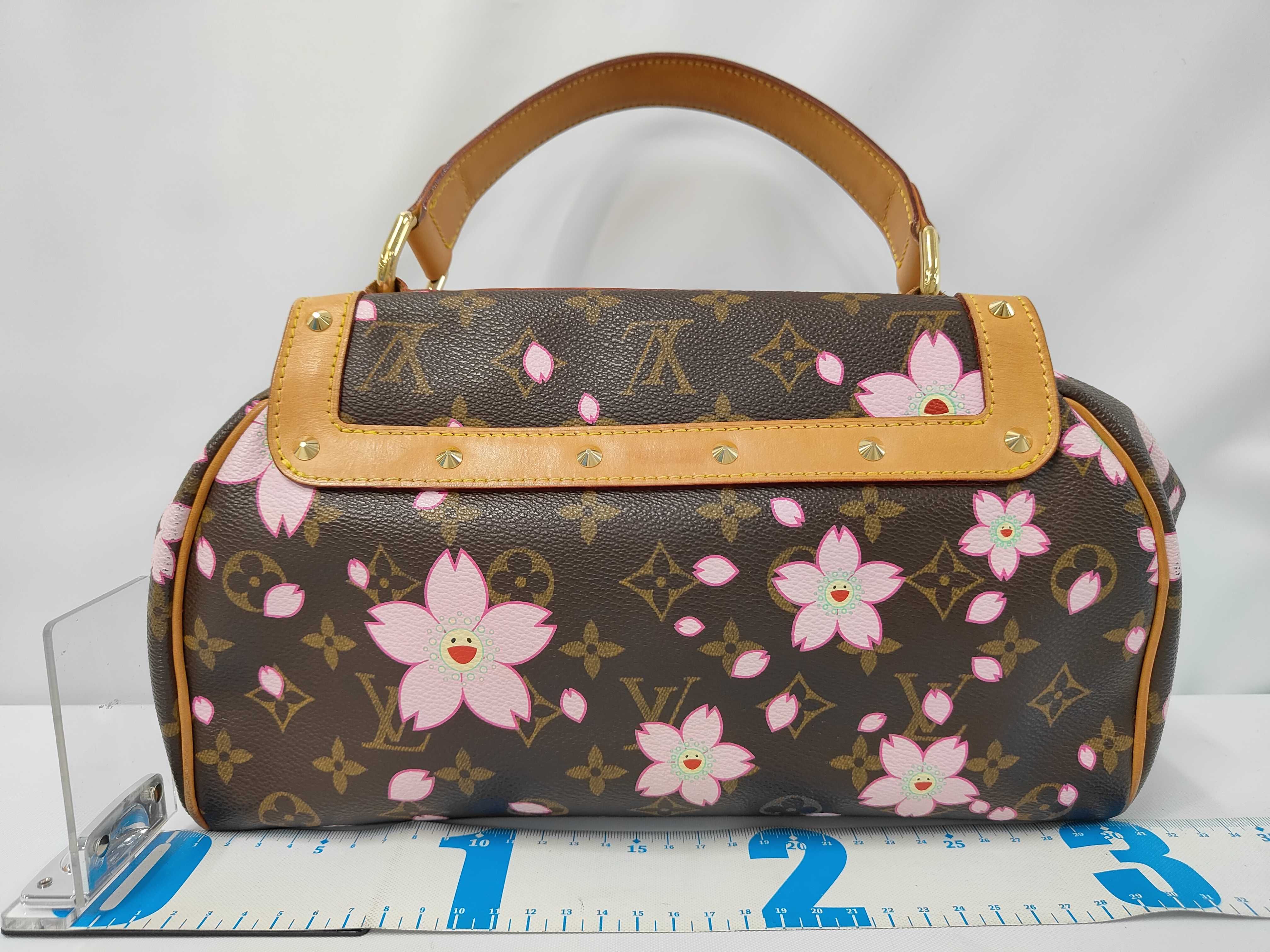 Monogram Cherry Blossom Sac Retro PM Handbag — view 2