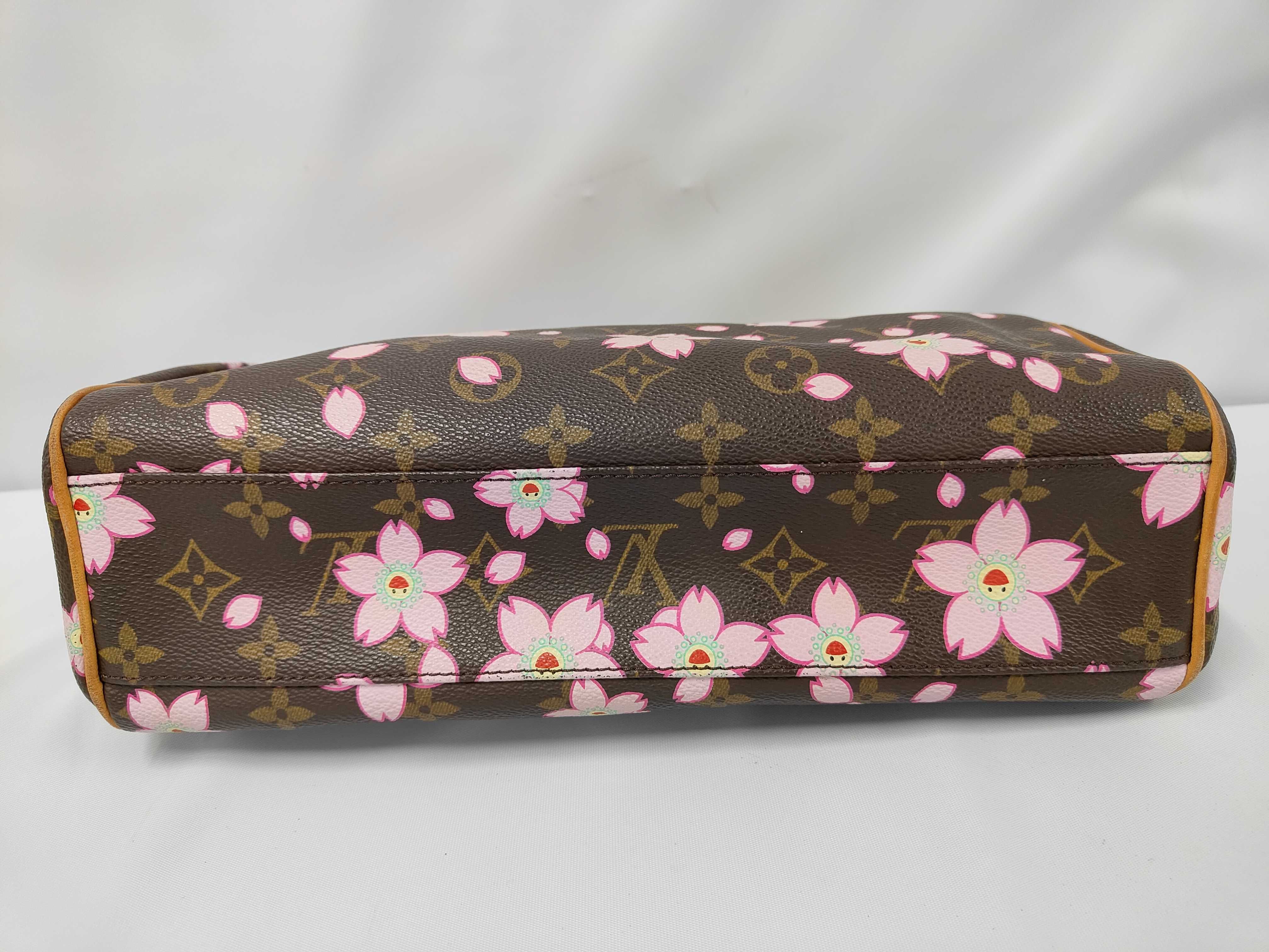 Monogram Cherry Blossom Sac Retro PM Handbag — view 3