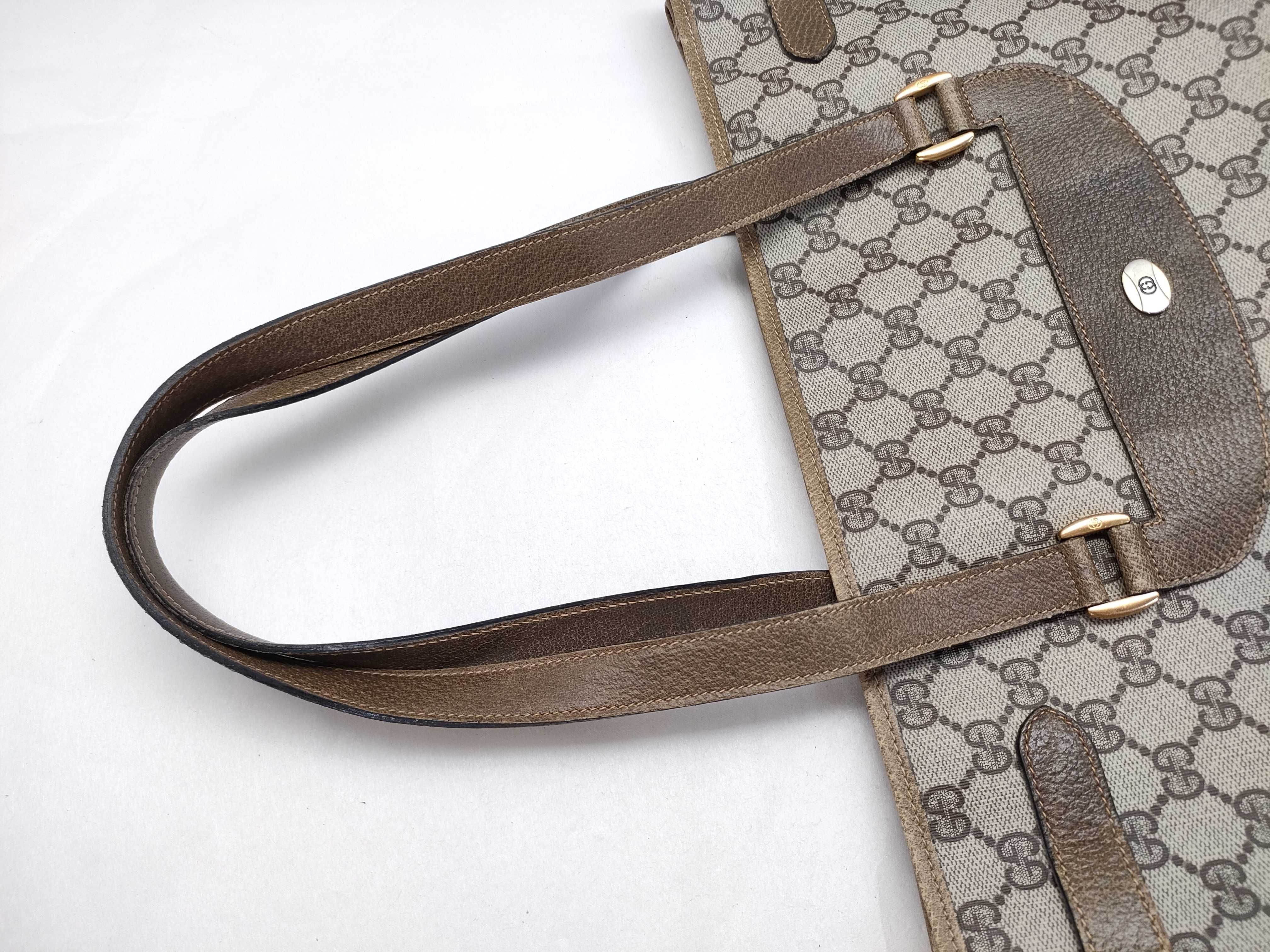 GG Supreme Gucci GG Supreme Handbag Tote Bag — view 3