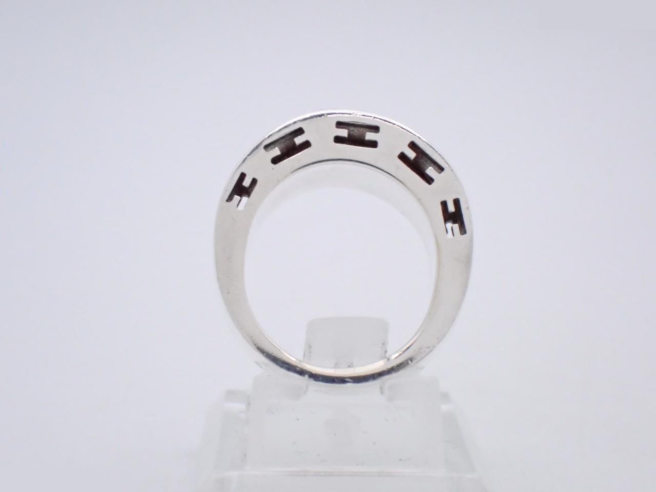 Clarte ring, stamped 51, actual size #9, 925g/7.2g — view 3
