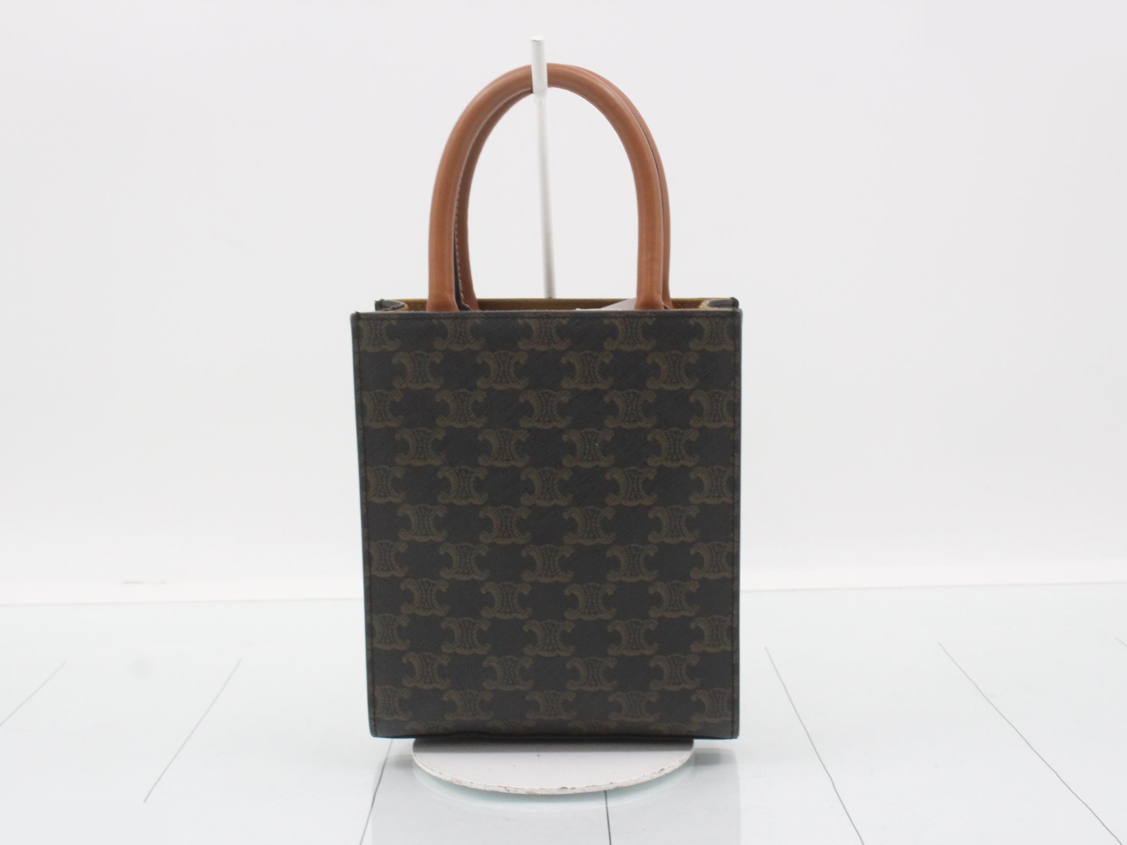 Triomphe Mini Vertical Cover 2WAY Handbag — view 2