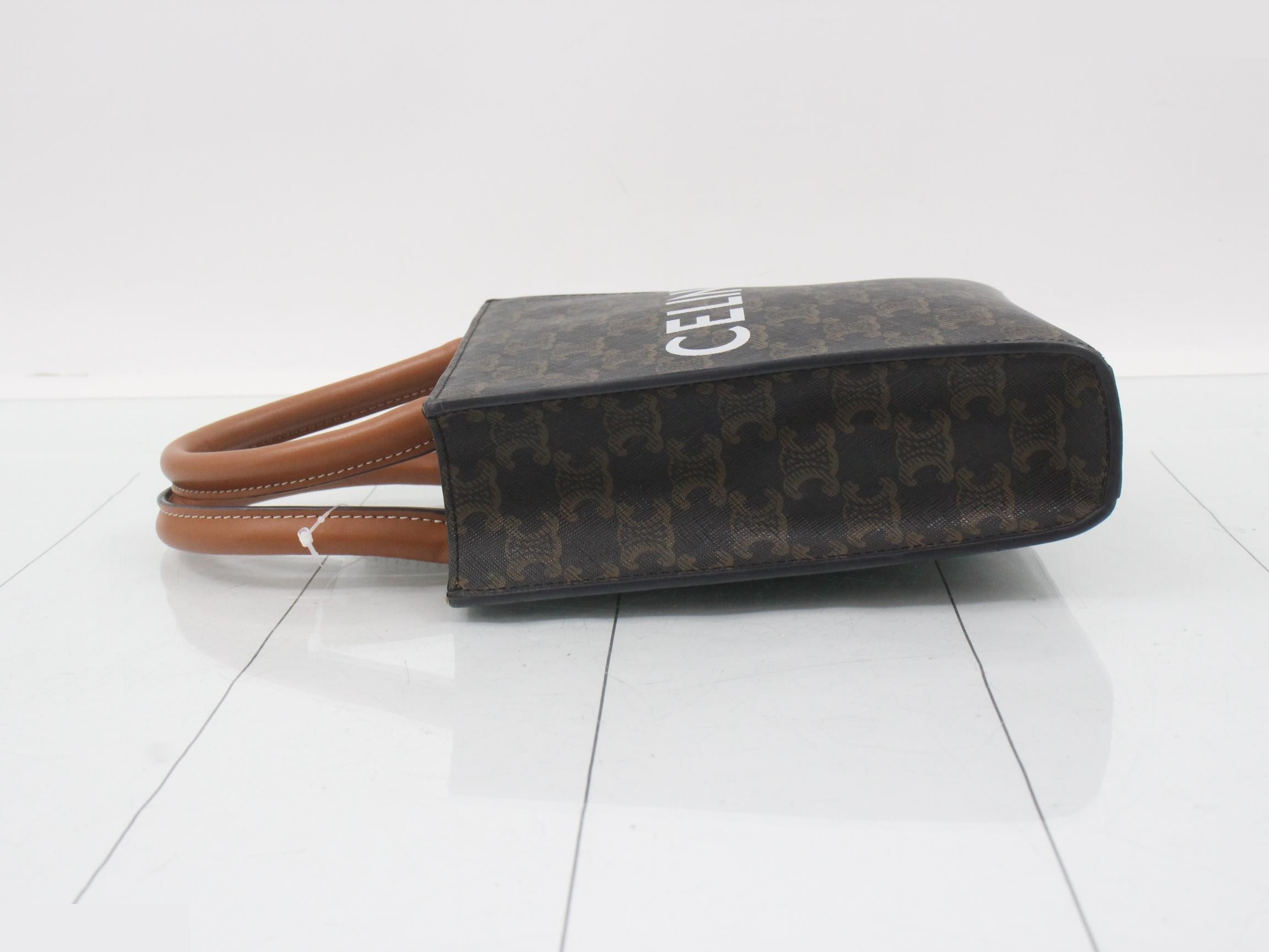 Triomphe Mini Vertical Cover 2WAY Handbag — view 4