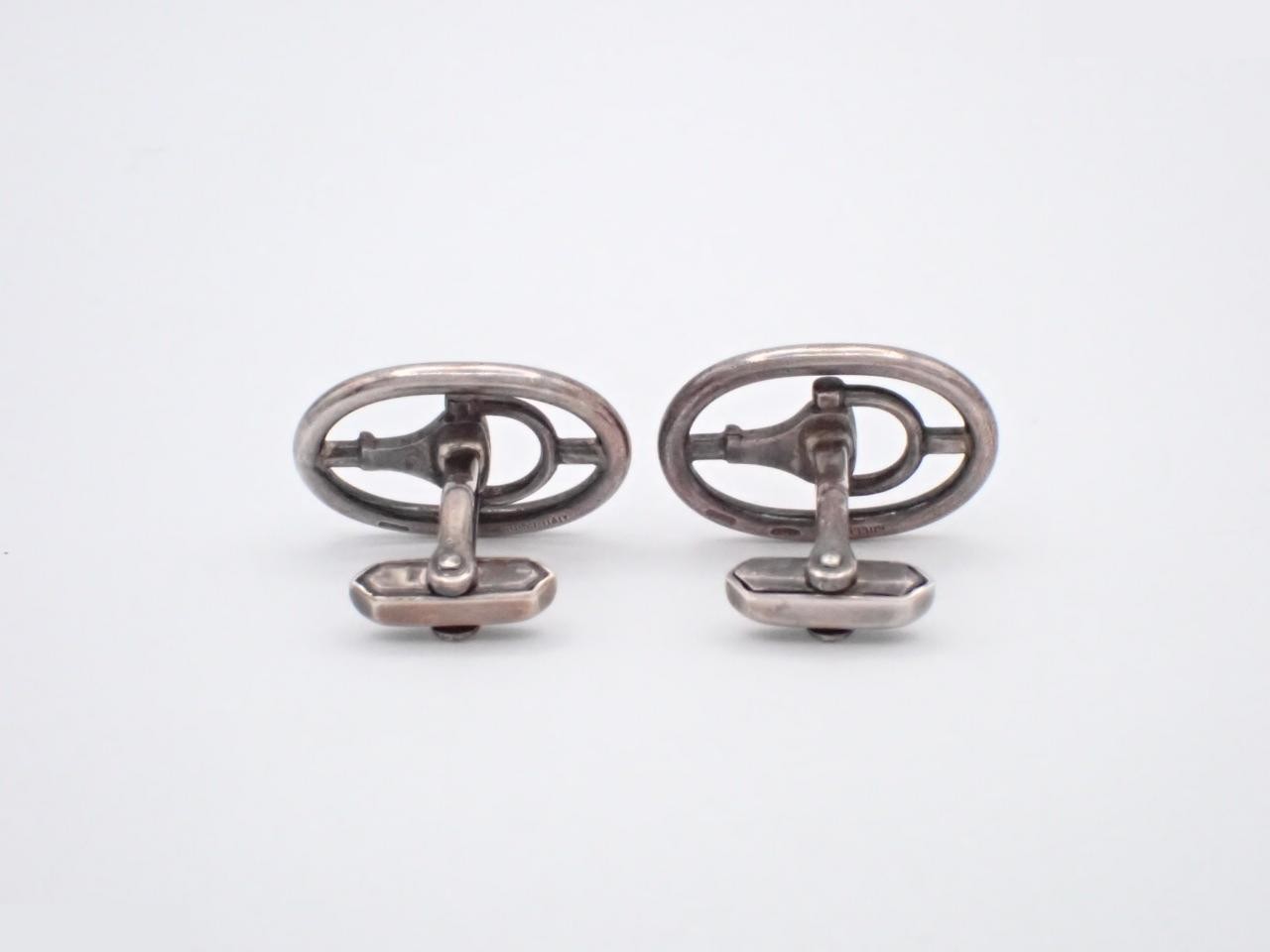 925 Horsebit Cufflinks 20.0g — view 2