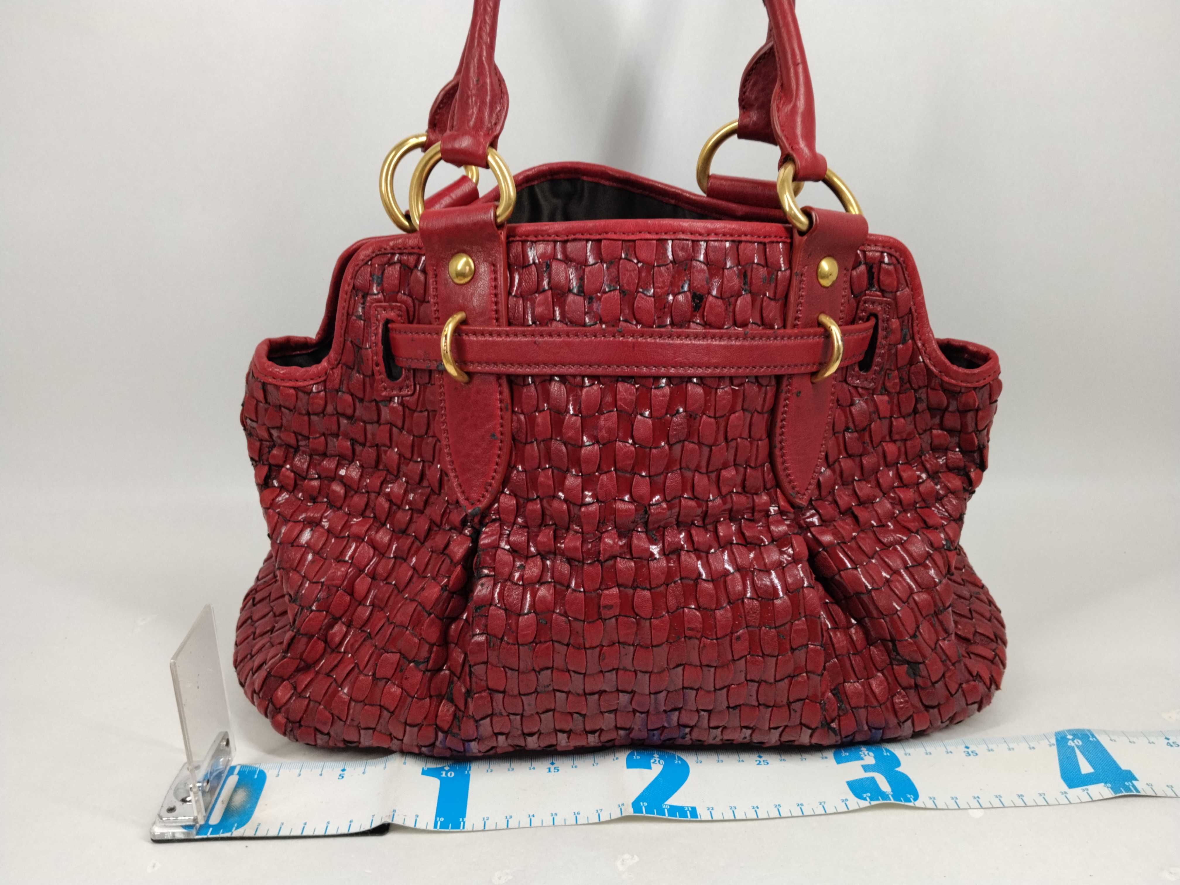 Leather Mesh Handbag (Sticky) — view 2