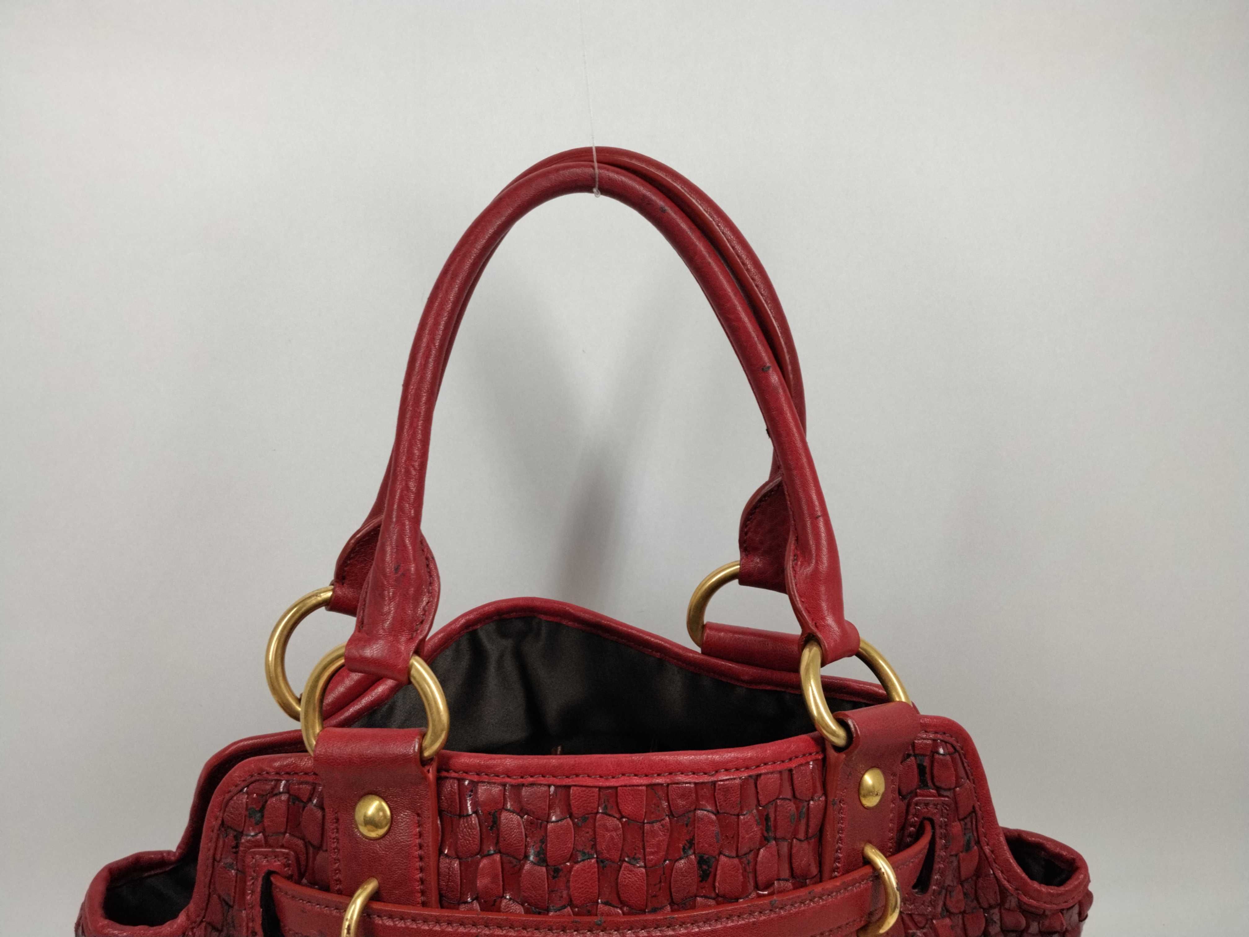 Leather Mesh Handbag (Sticky) — view 4