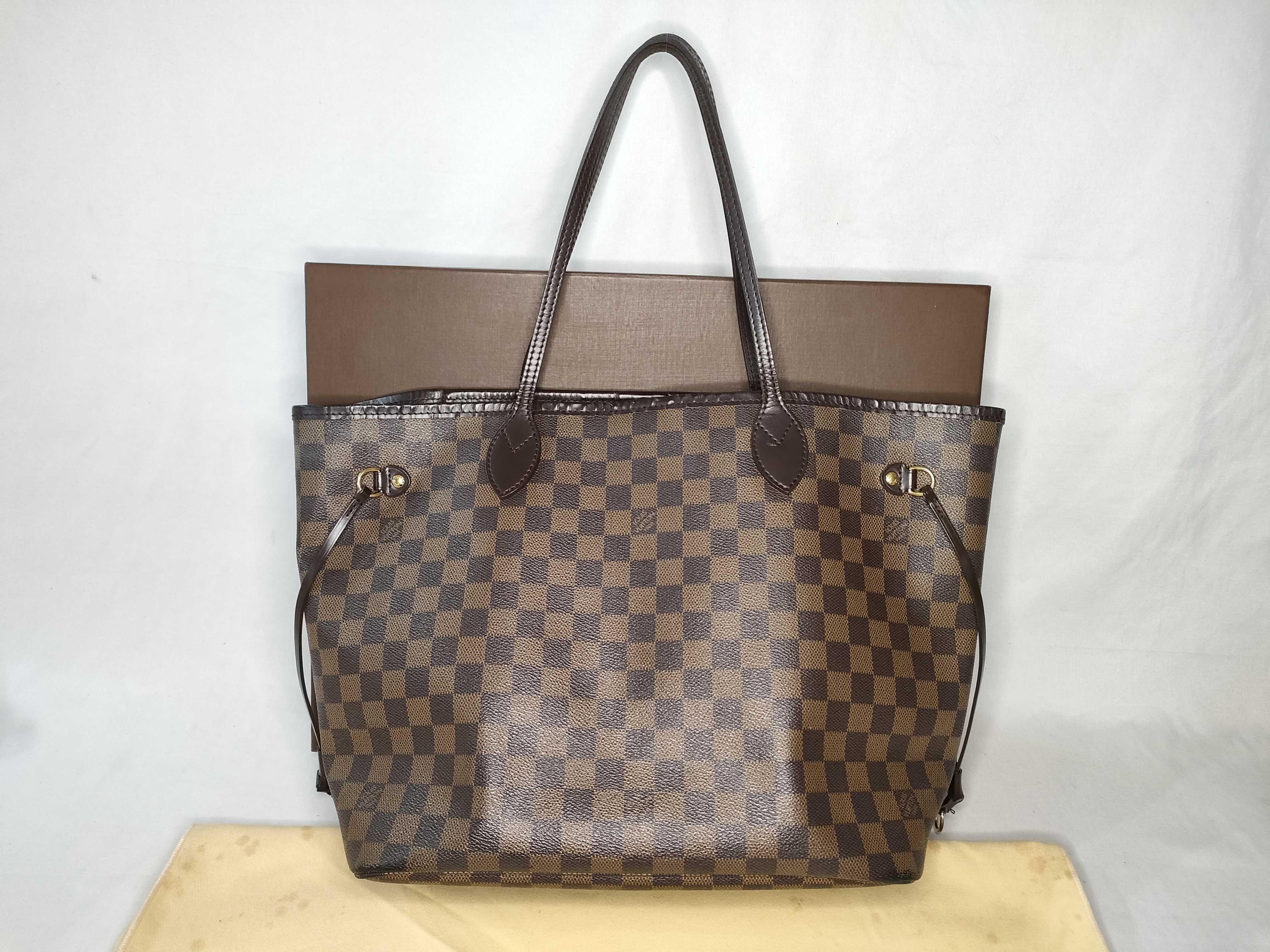 Damier Neverfull MM N51105 SP0079 Tote Bag