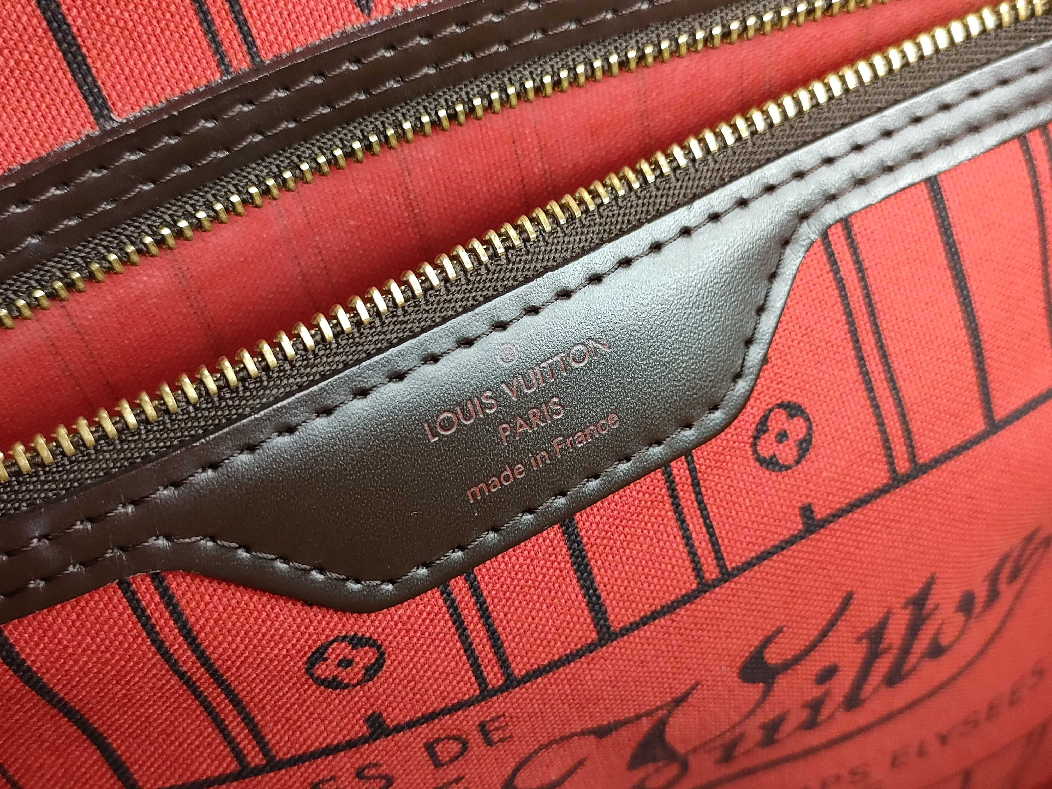 Damier Neverfull MM N51105 SP0079 Tote Bag — view 11