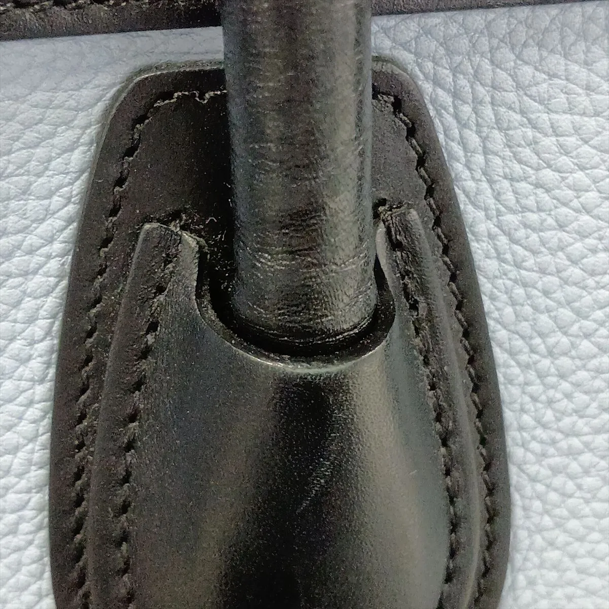 Luggage Micro Shopper Leather Handbag, Multicolor — view 15