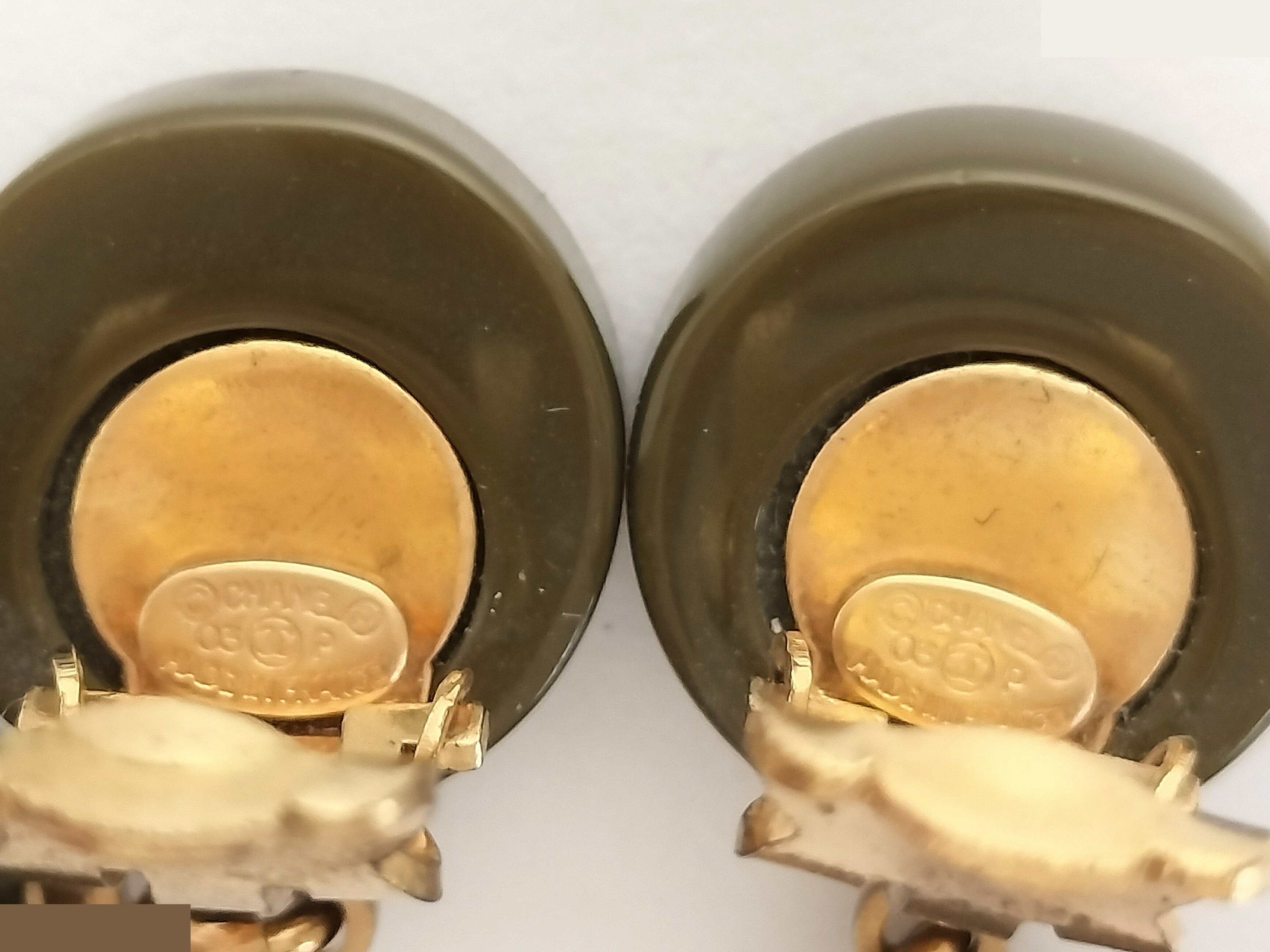 Coco Camellia Plastic Earrings — view 3