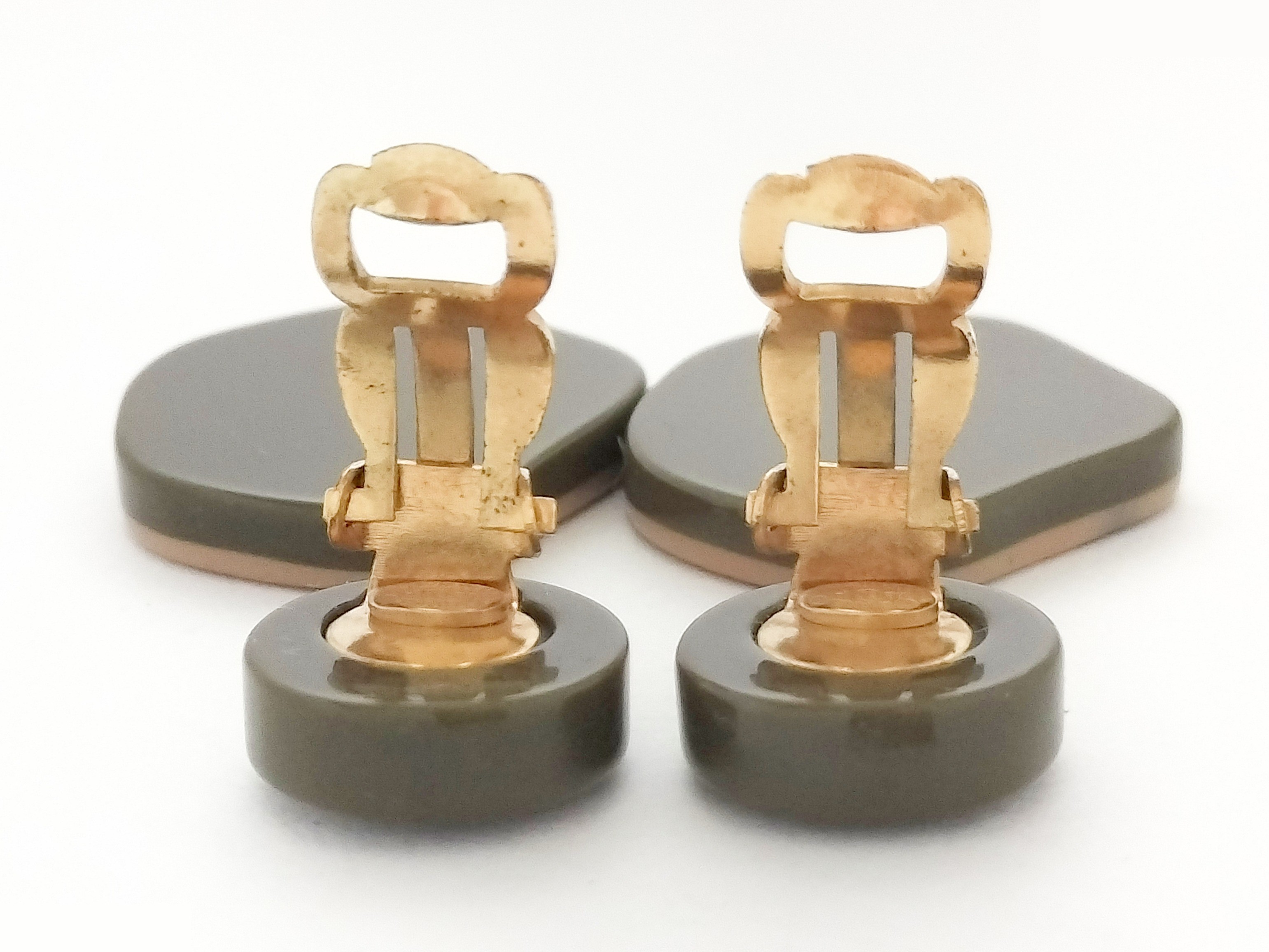 Coco Camellia Plastic Earrings — view 4