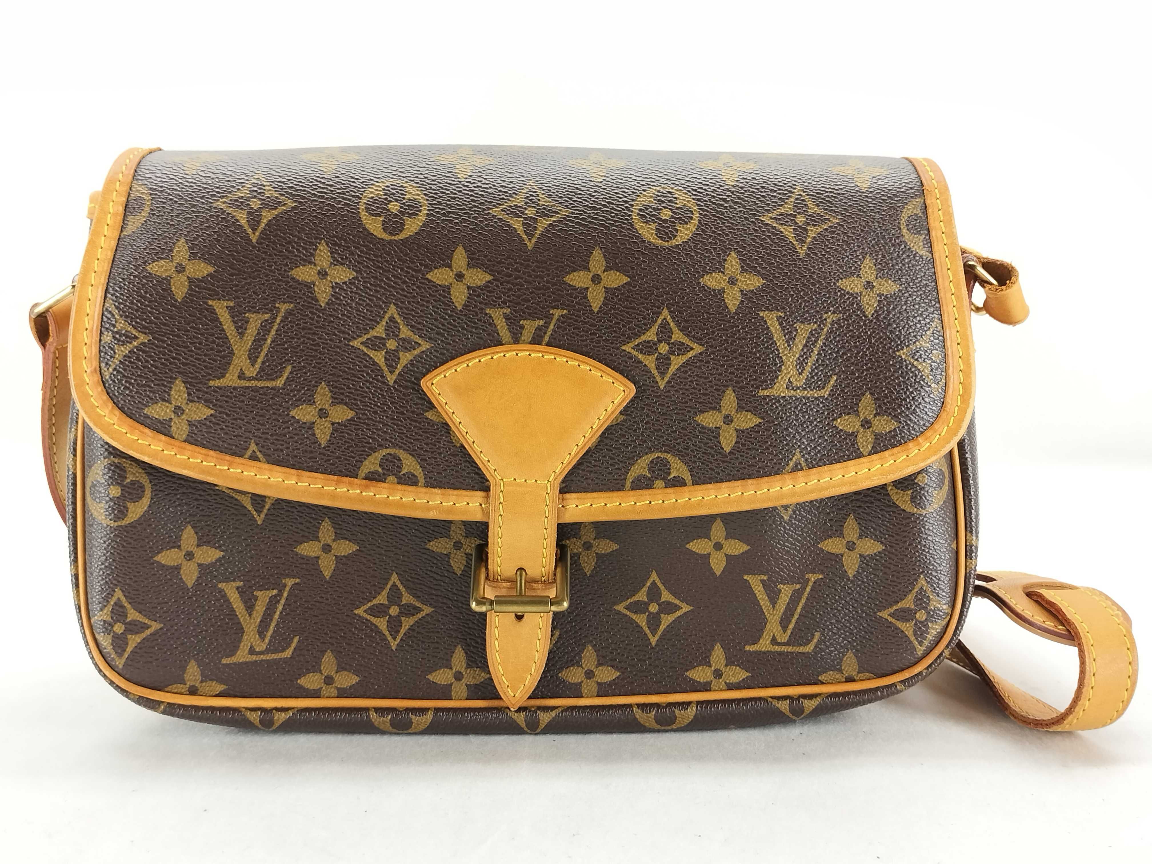 Monogram Louis Vuitton New Sologne Monogram Shoulder Bag M42250 Shoulder Bag