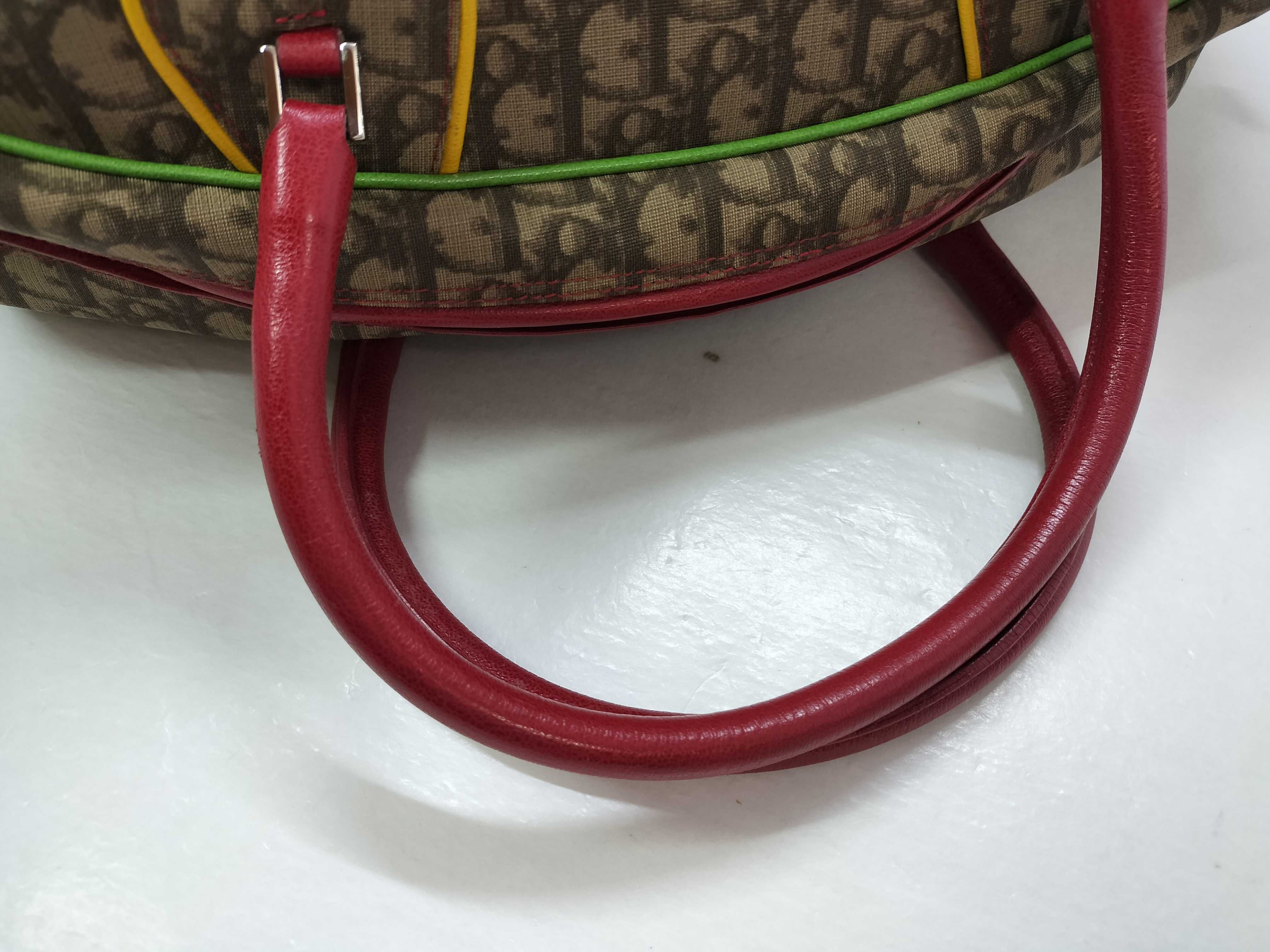 Trotter Dior Trotter Rasta Handbag Mini Boston 01RU 0074 Handbag — view 3