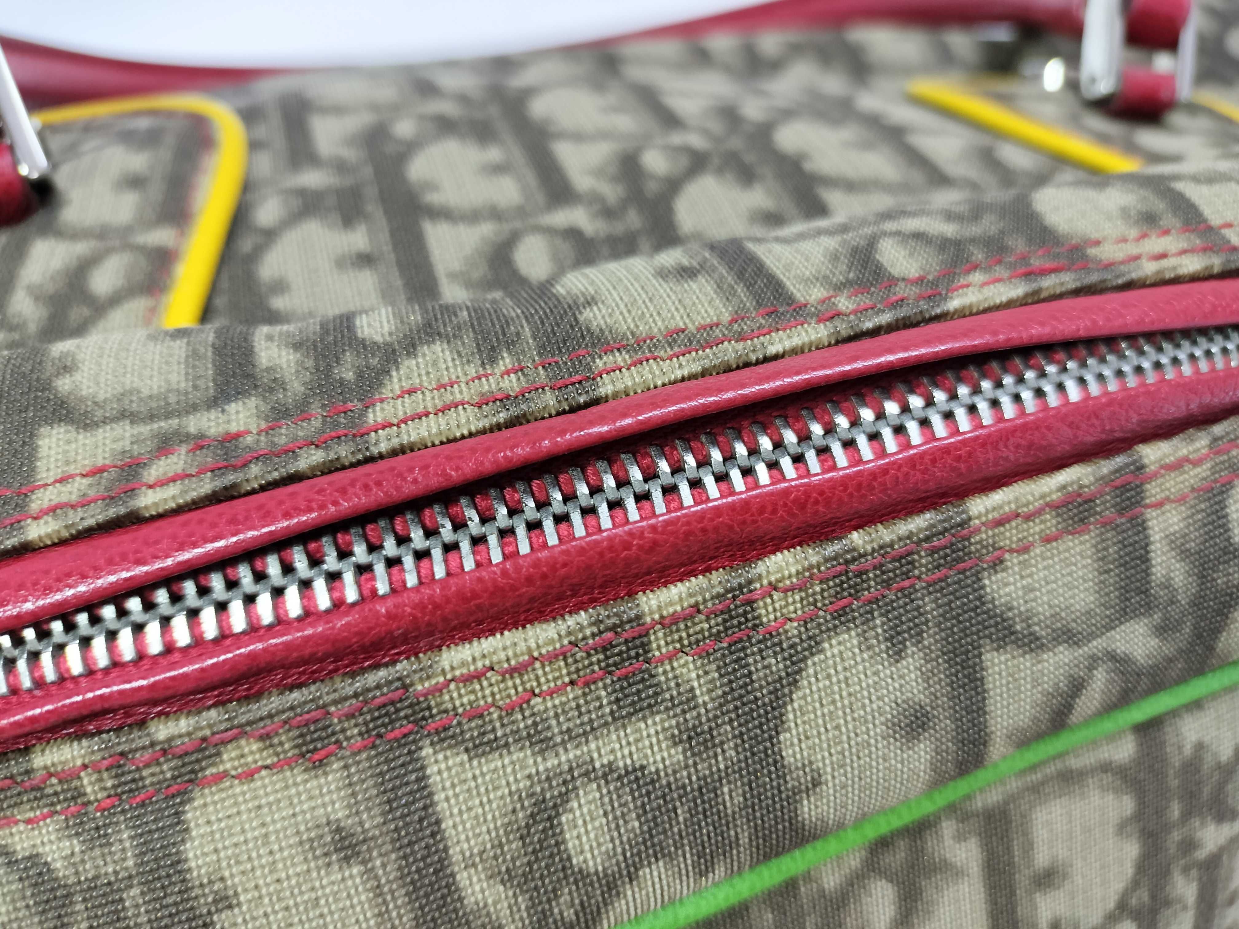 Trotter Dior Trotter Rasta Handbag Mini Boston 01RU 0074 Handbag — view 6