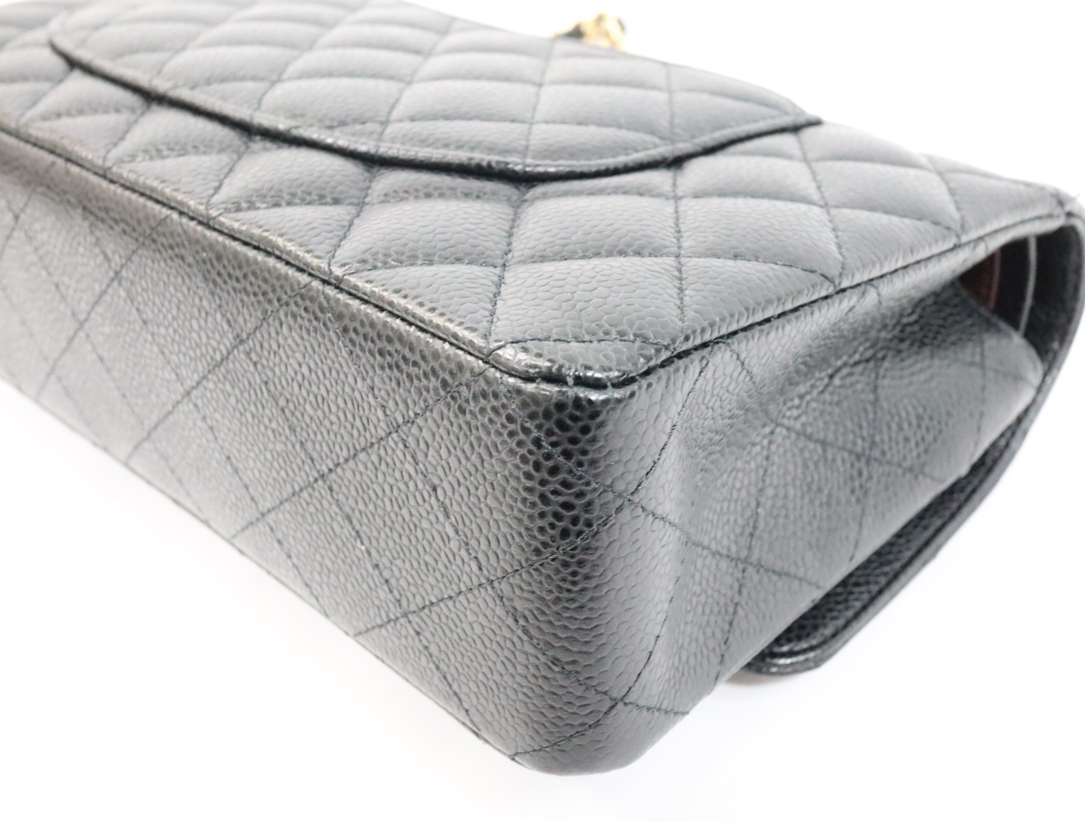 Matelassé 25, caviar leather, double flap, serial number 31 series. — view 7