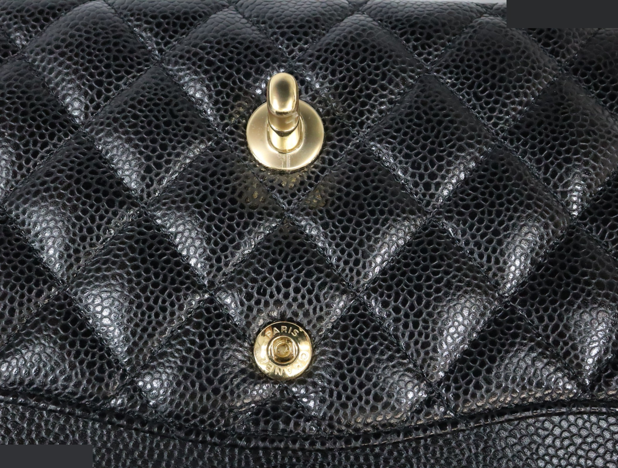Matelassé 25, caviar leather, double flap, serial number 31 series. — view 10