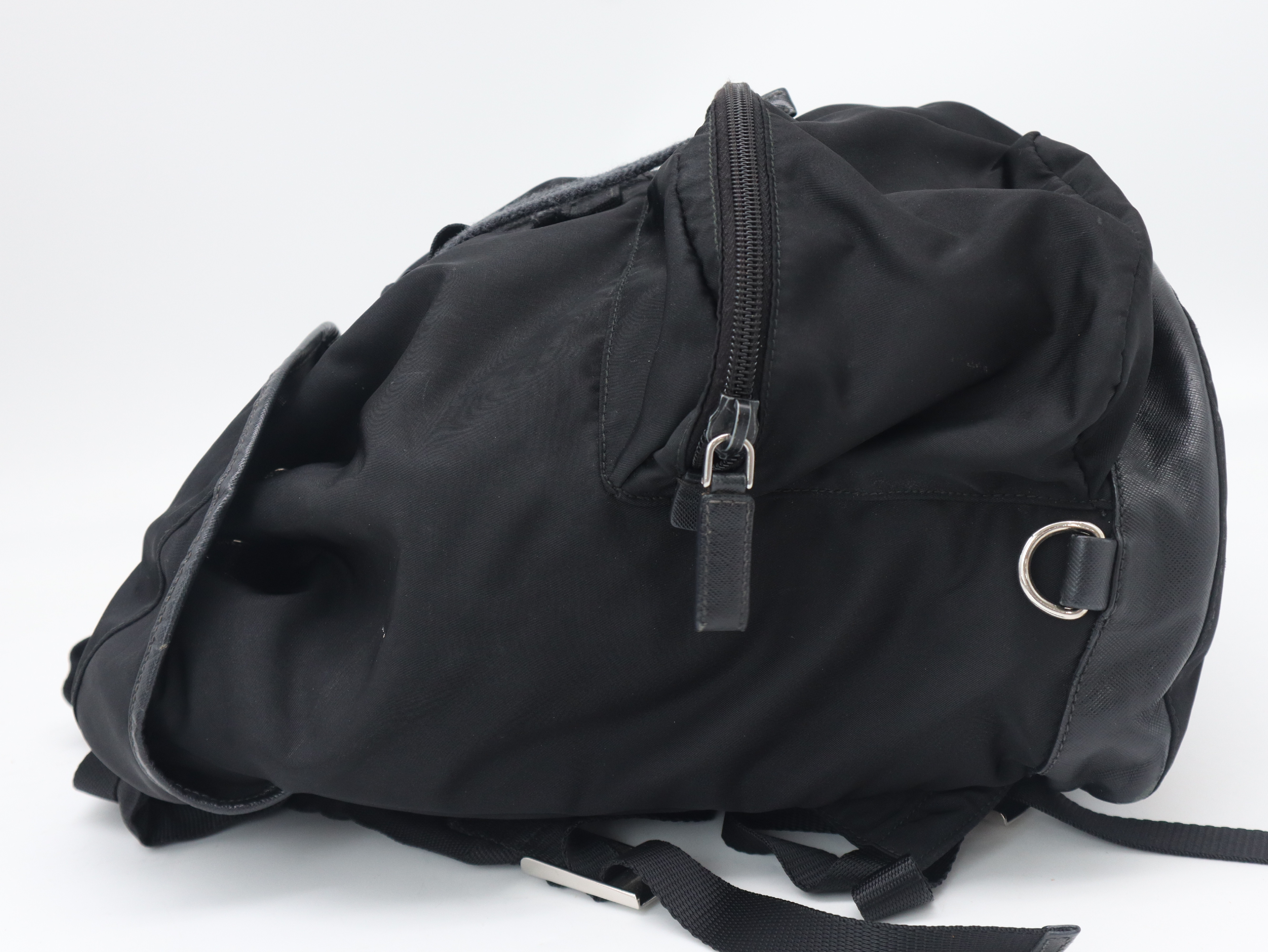 V164 Nylon Black Backpack — view 3