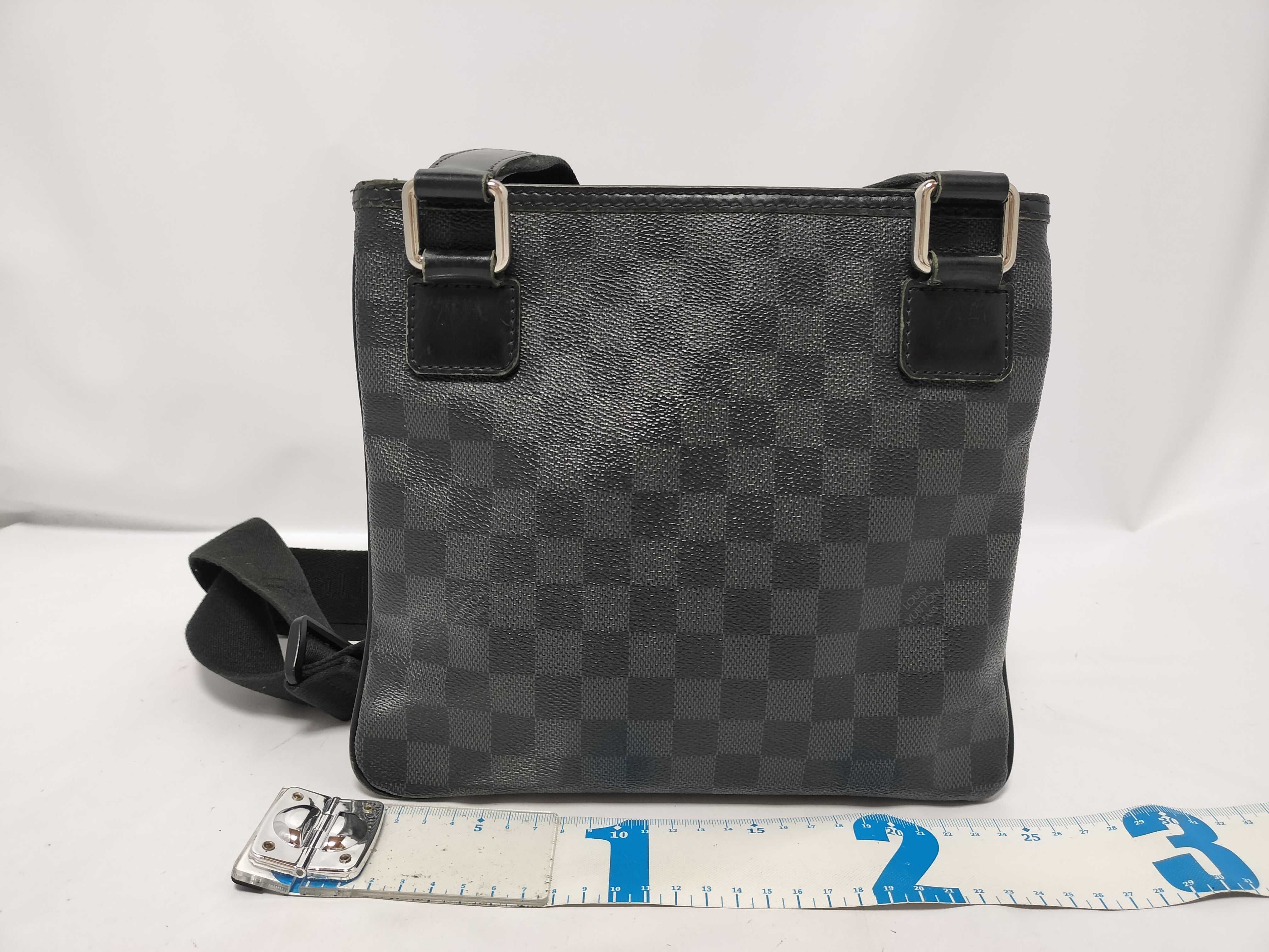 Damier Graphite Thomas Shoulder Bag — view 2
