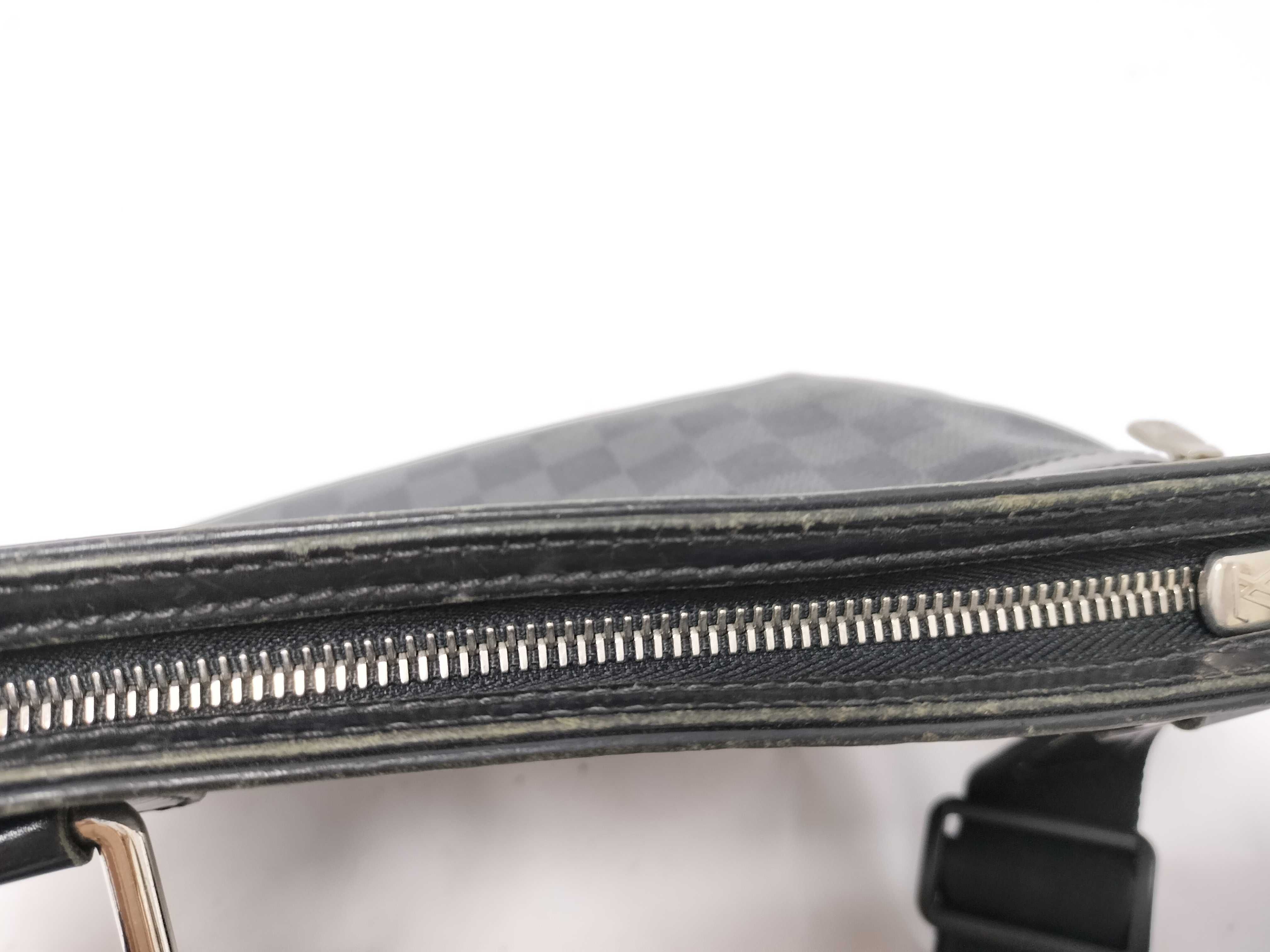 Damier Graphite Thomas Shoulder Bag — view 6