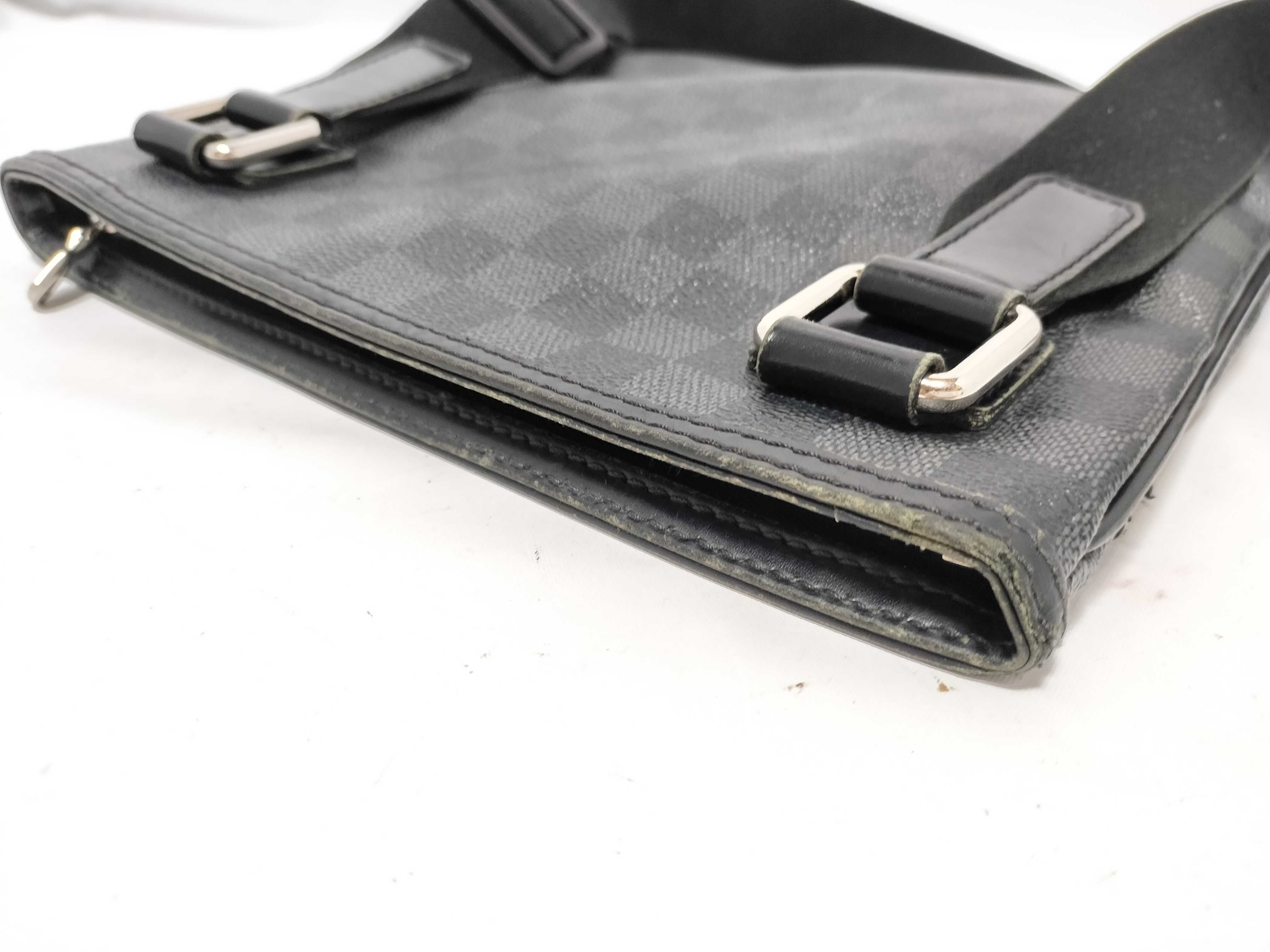 Damier Graphite Thomas Shoulder Bag — view 8