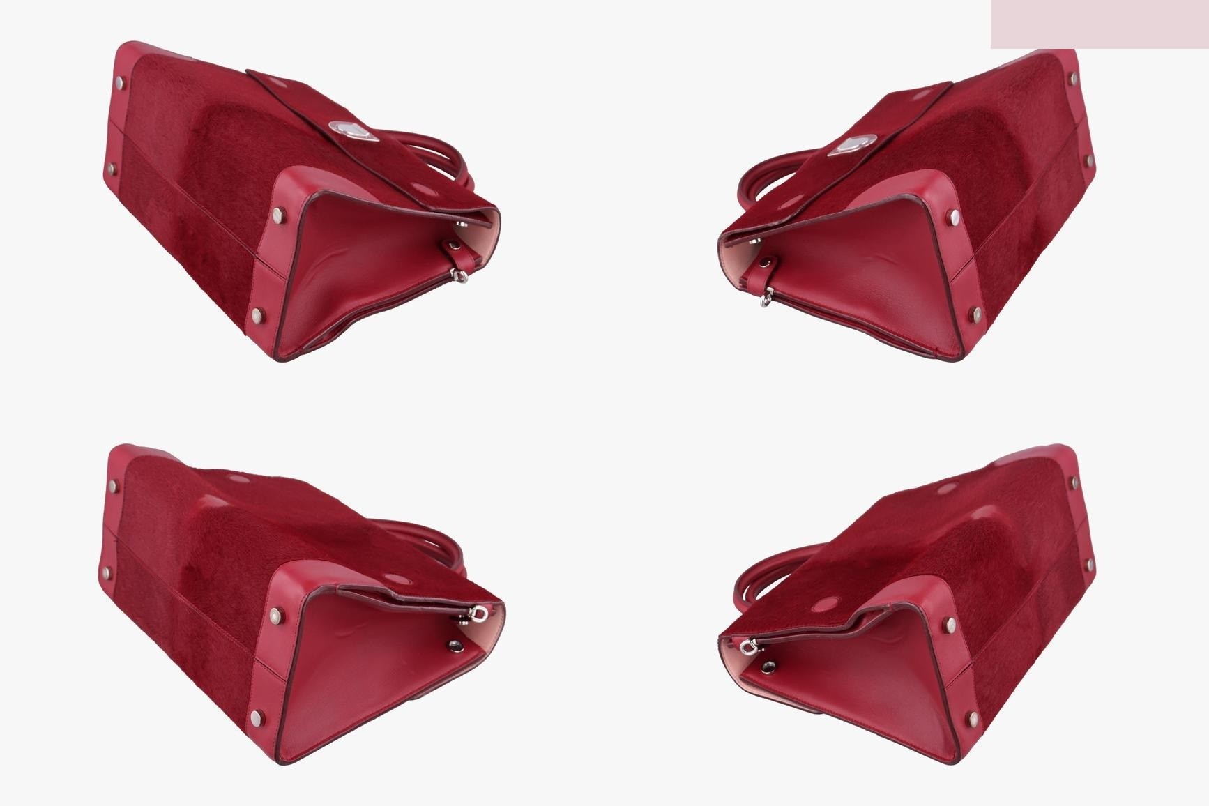 Ever Calf Hair Red — view 4