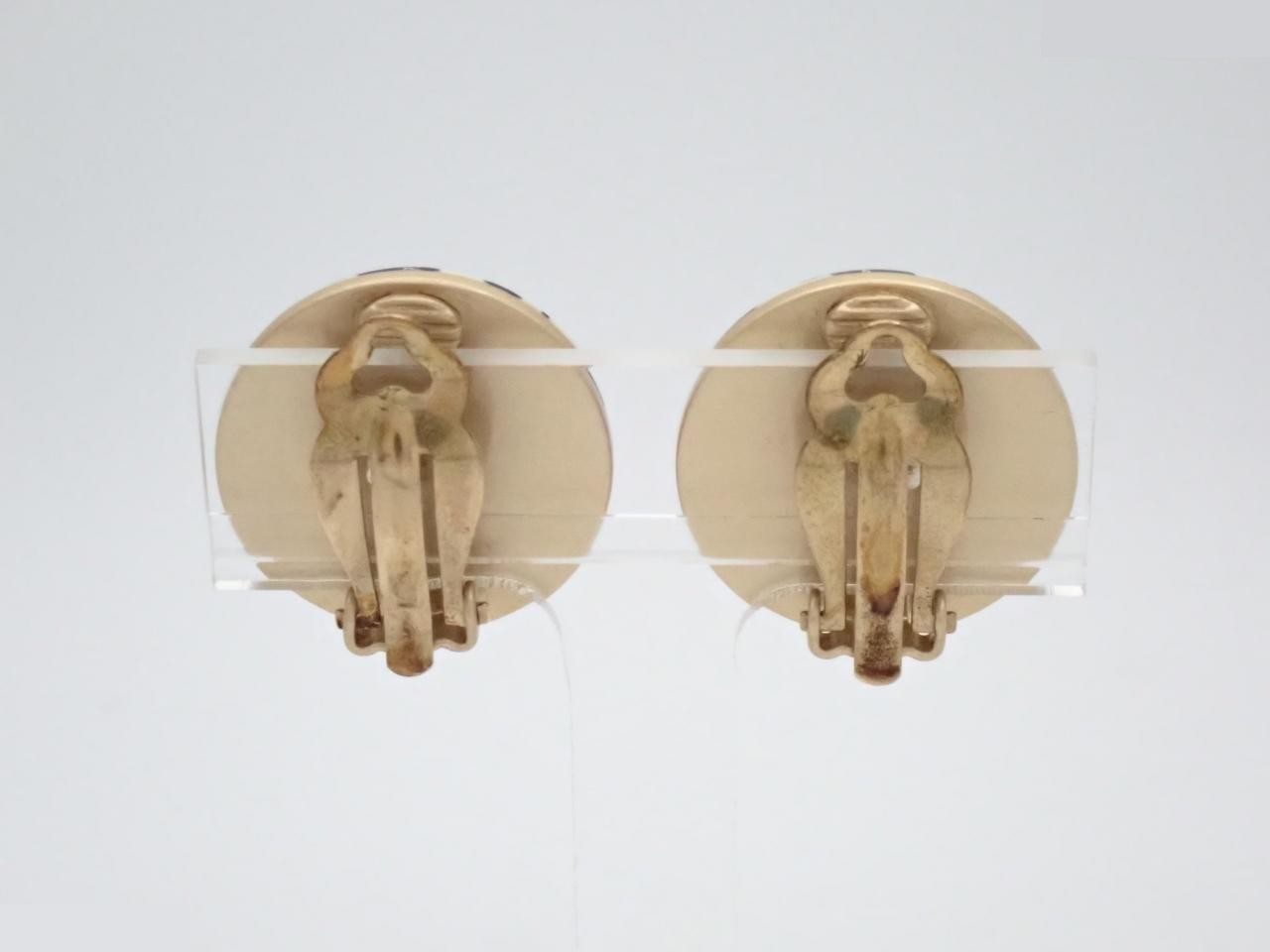 Coco Mark Gold Earrings 02P — view 2