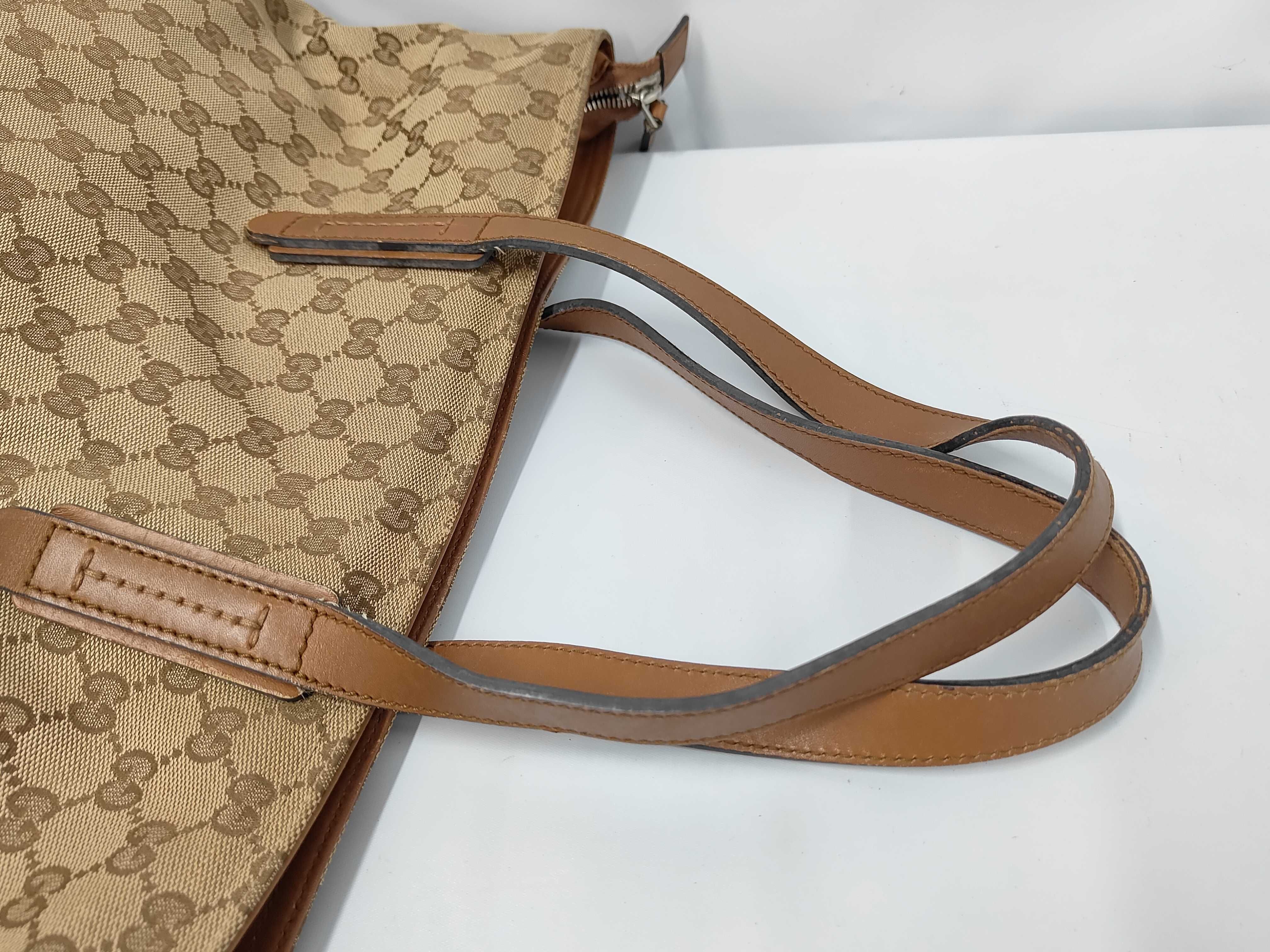 GG Canvas Sherry Line Tote Bag — view 5