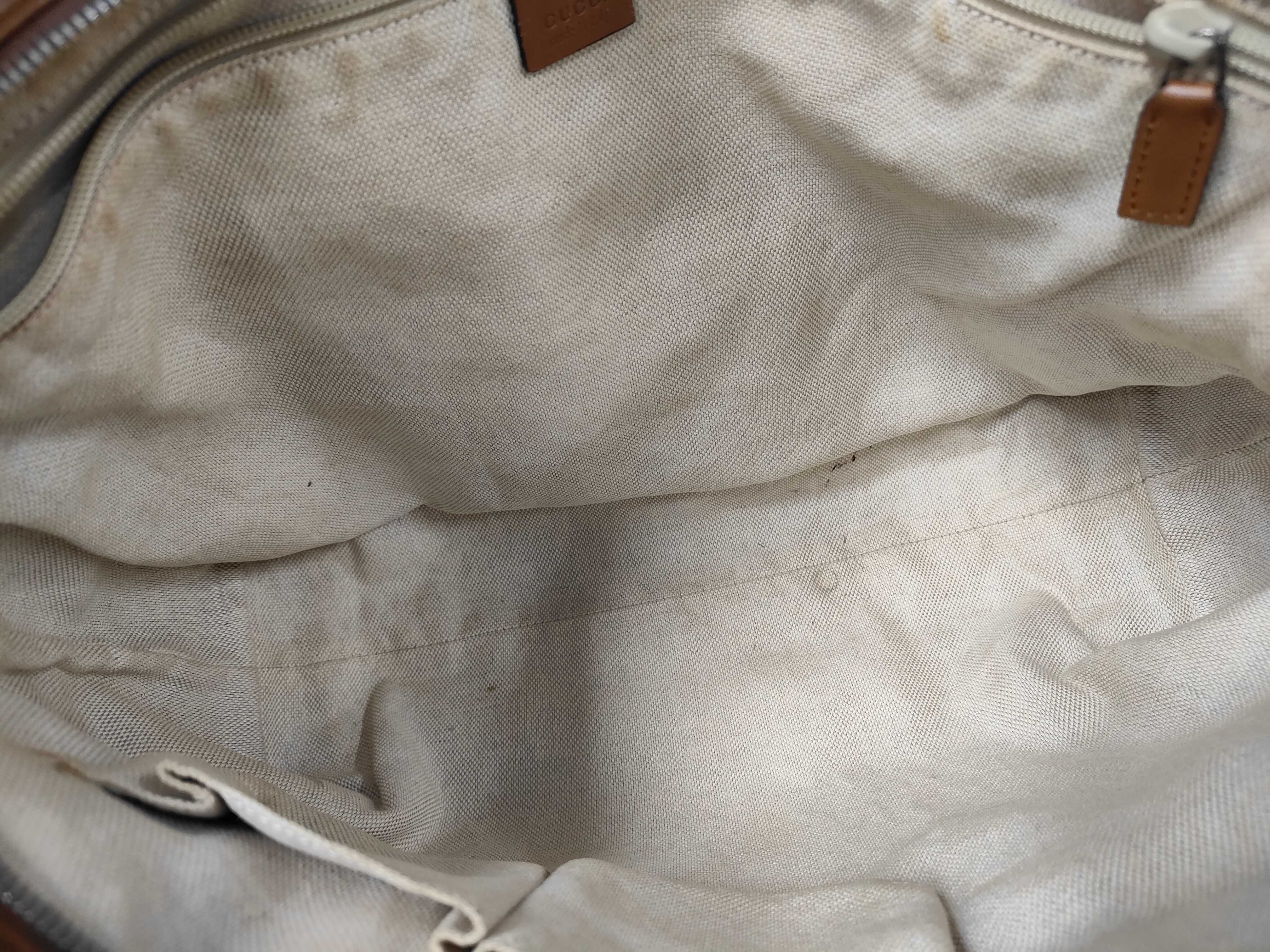 GG Canvas Sherry Line Tote Bag — view 9