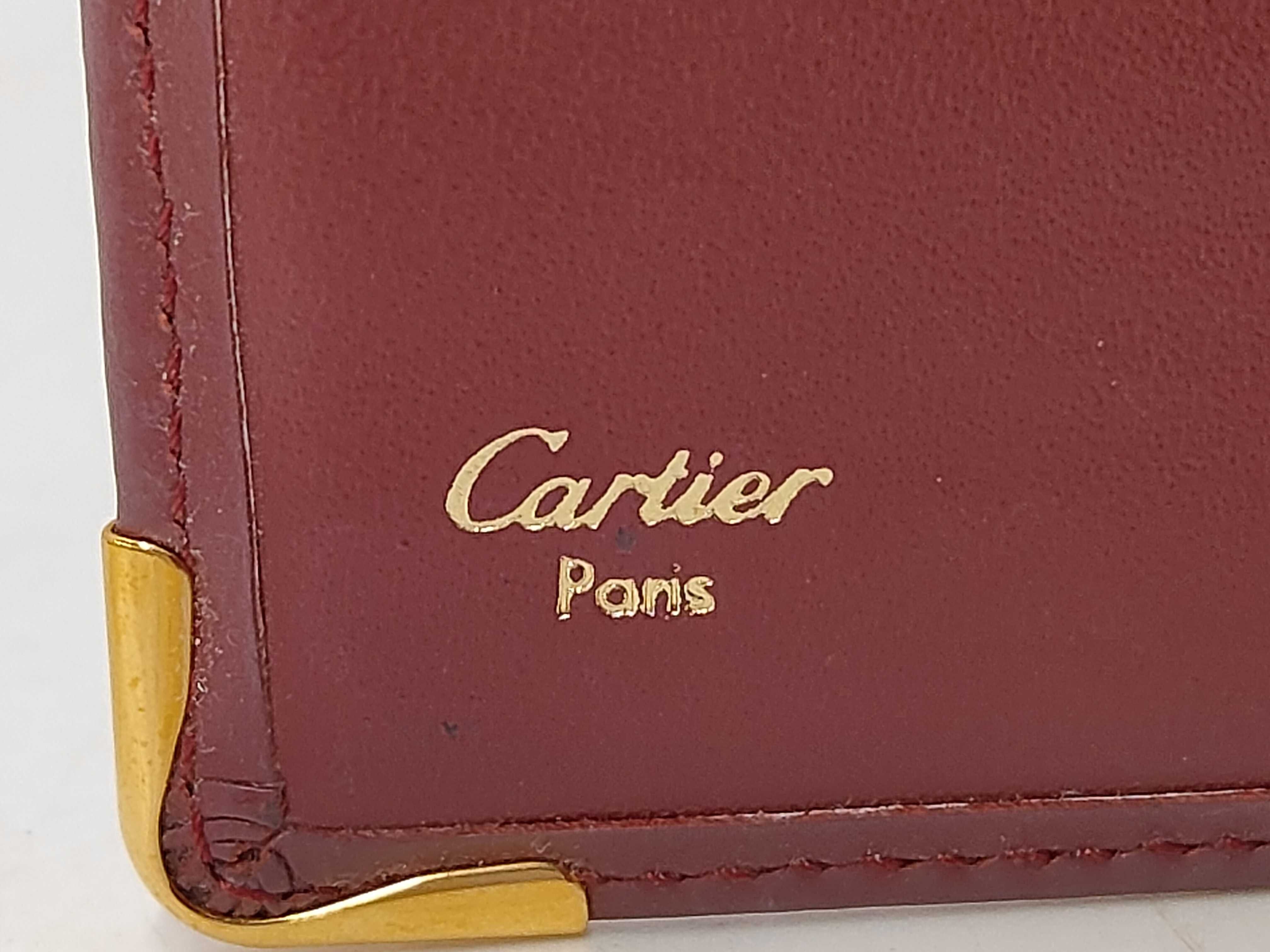 Must Line Billfold, Bordeaux Leather Billfold — view 11
