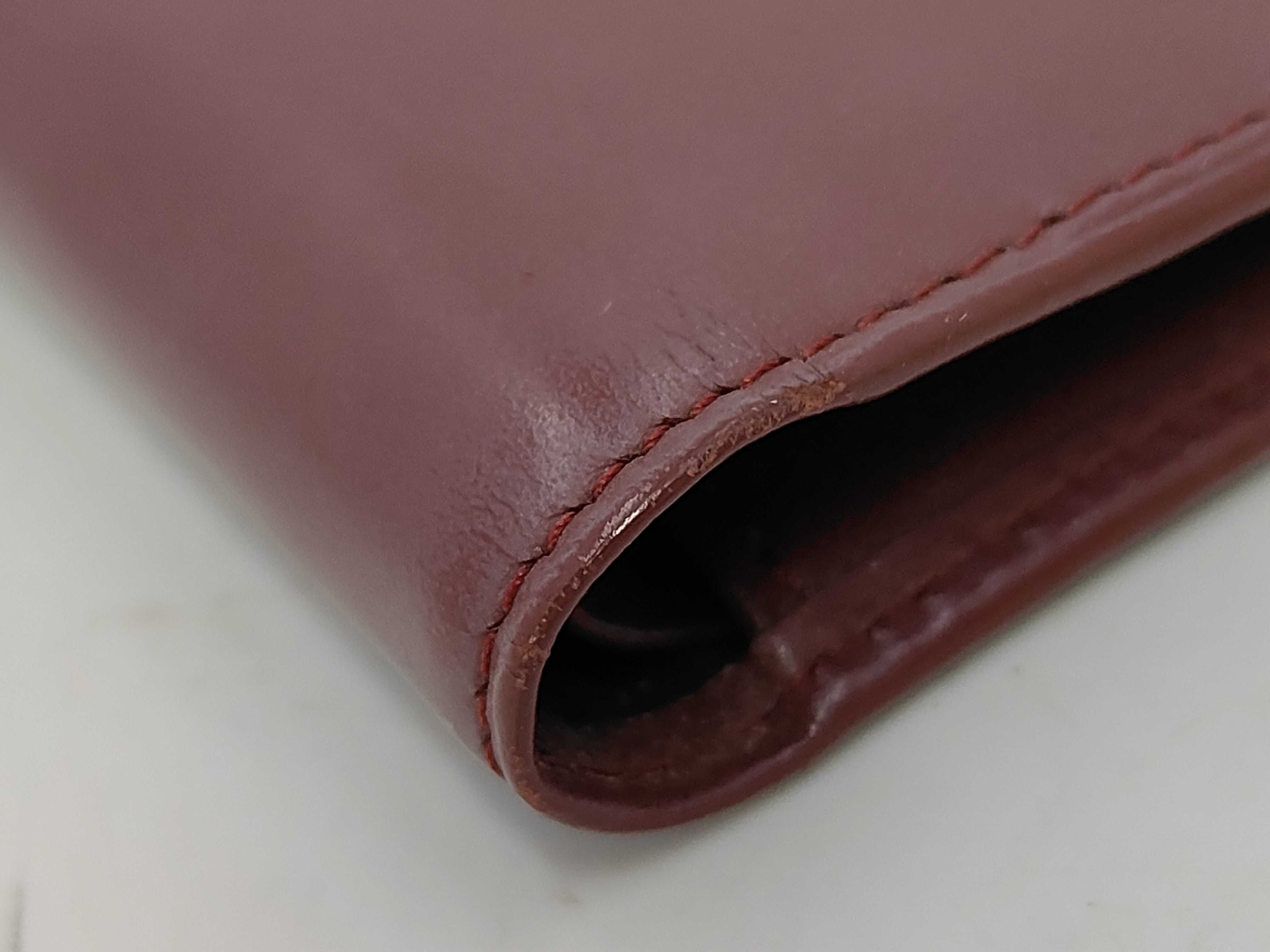 Must Line Billfold, Bordeaux Leather Billfold — view 7