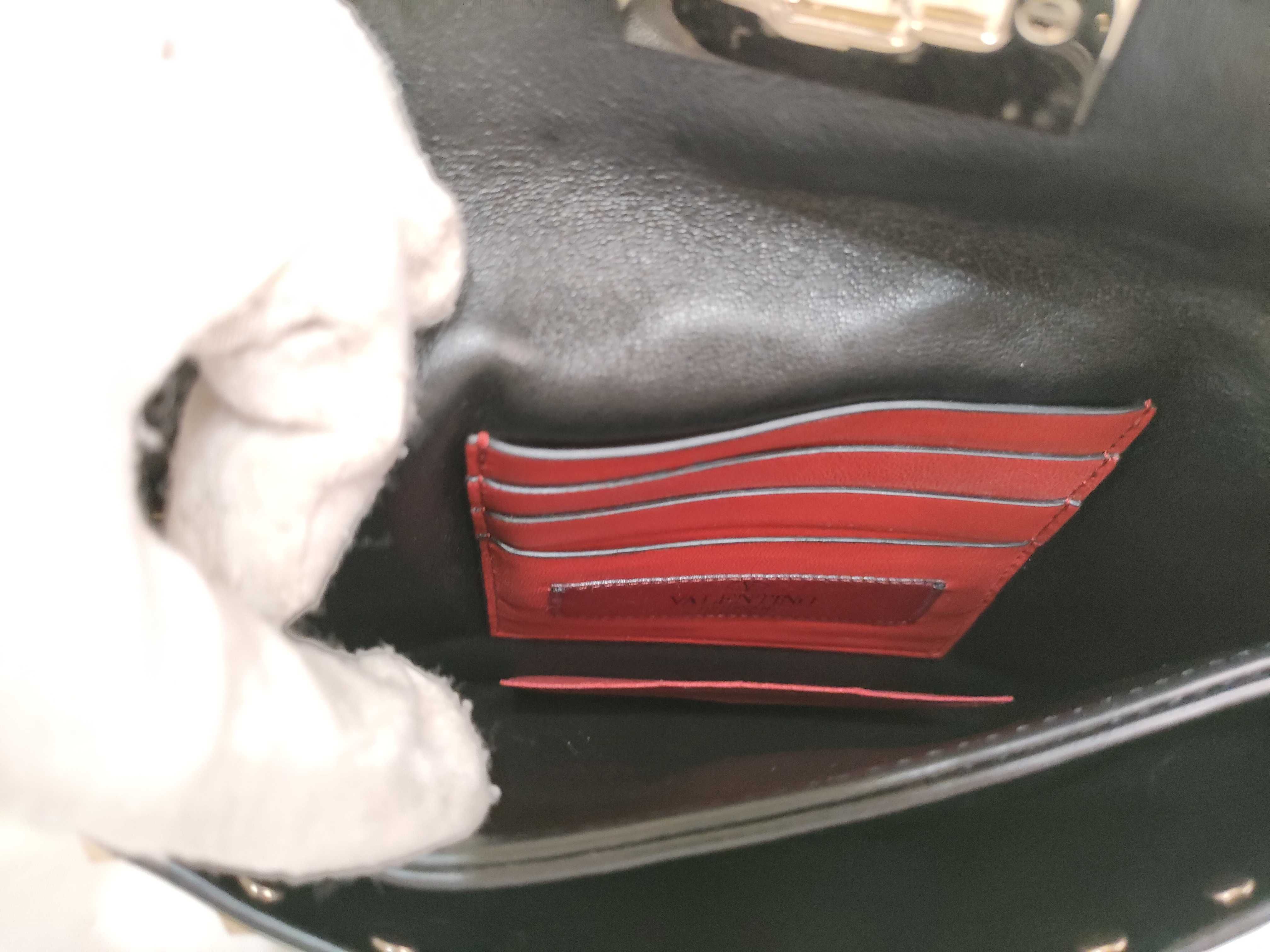 KR- Rockstud Slim Mini Bag Black Shoulder Bag — view 14