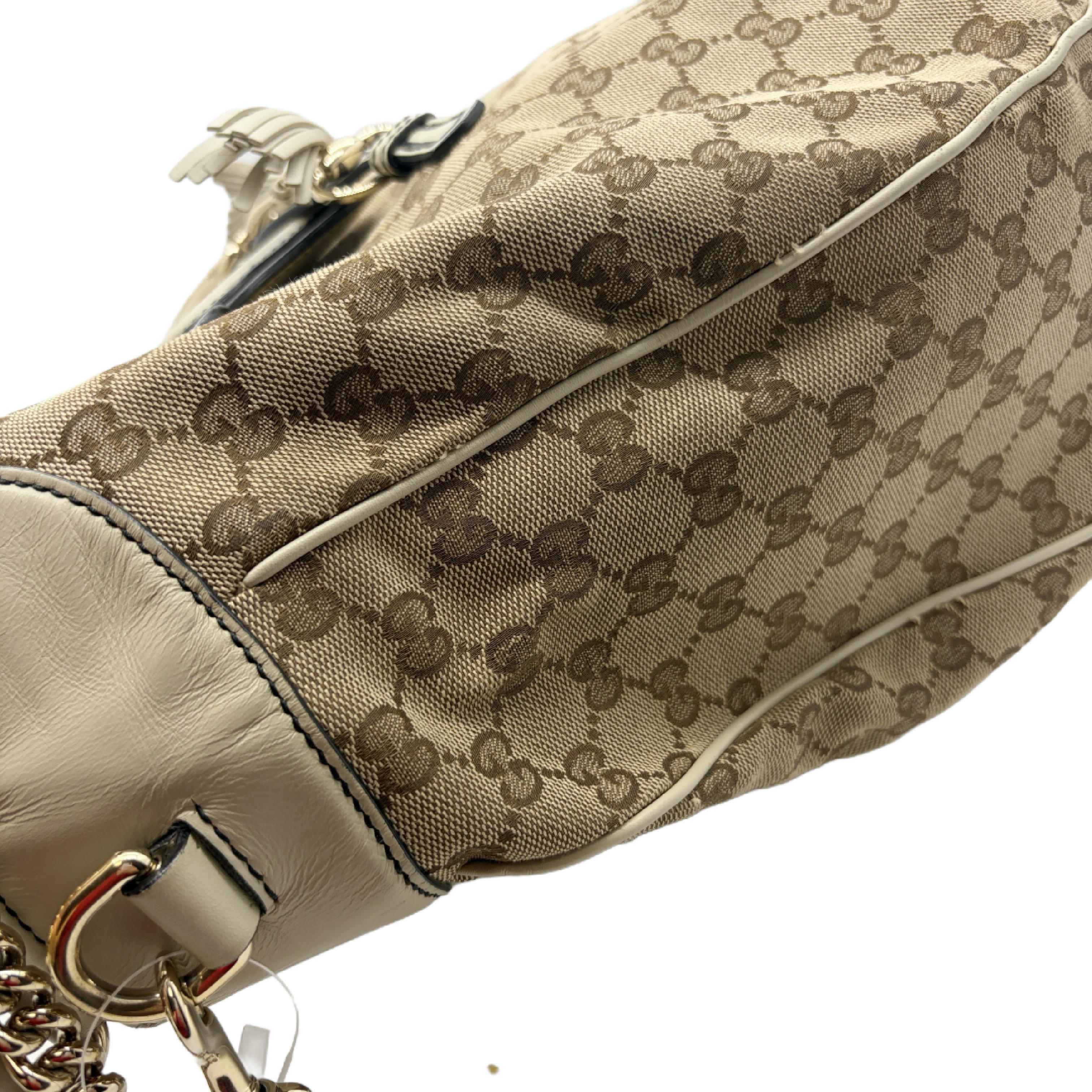 Emily Horsebit Tassel Shoulder Bag — view 3