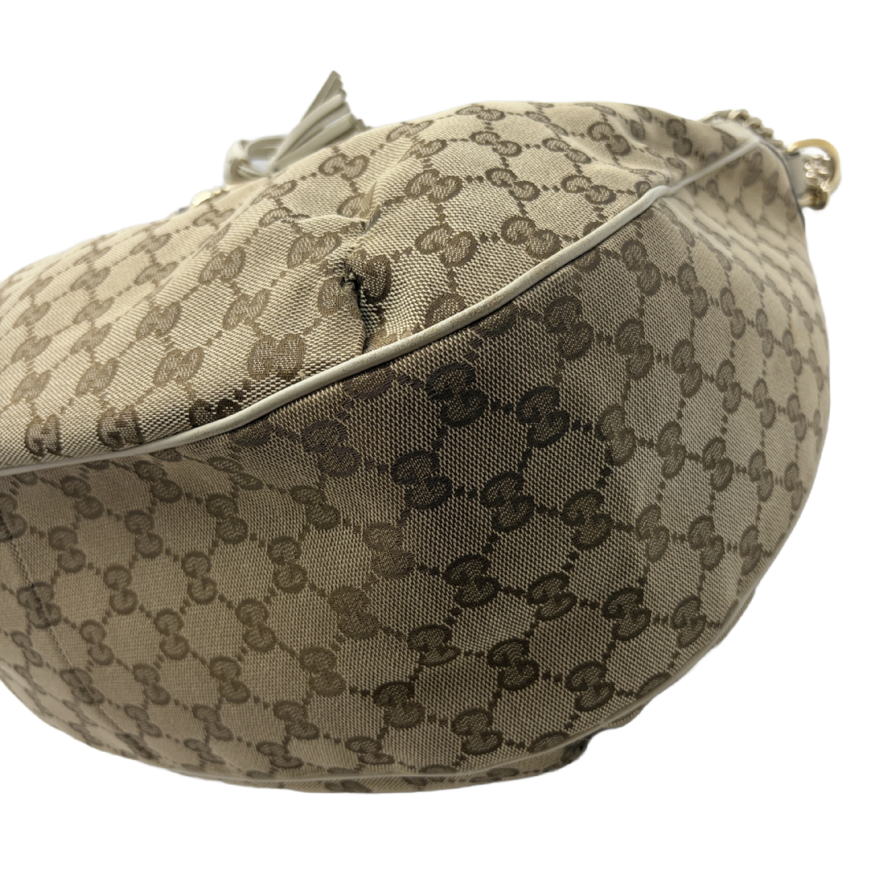 Emily Horsebit Tassel Shoulder Bag — view 7