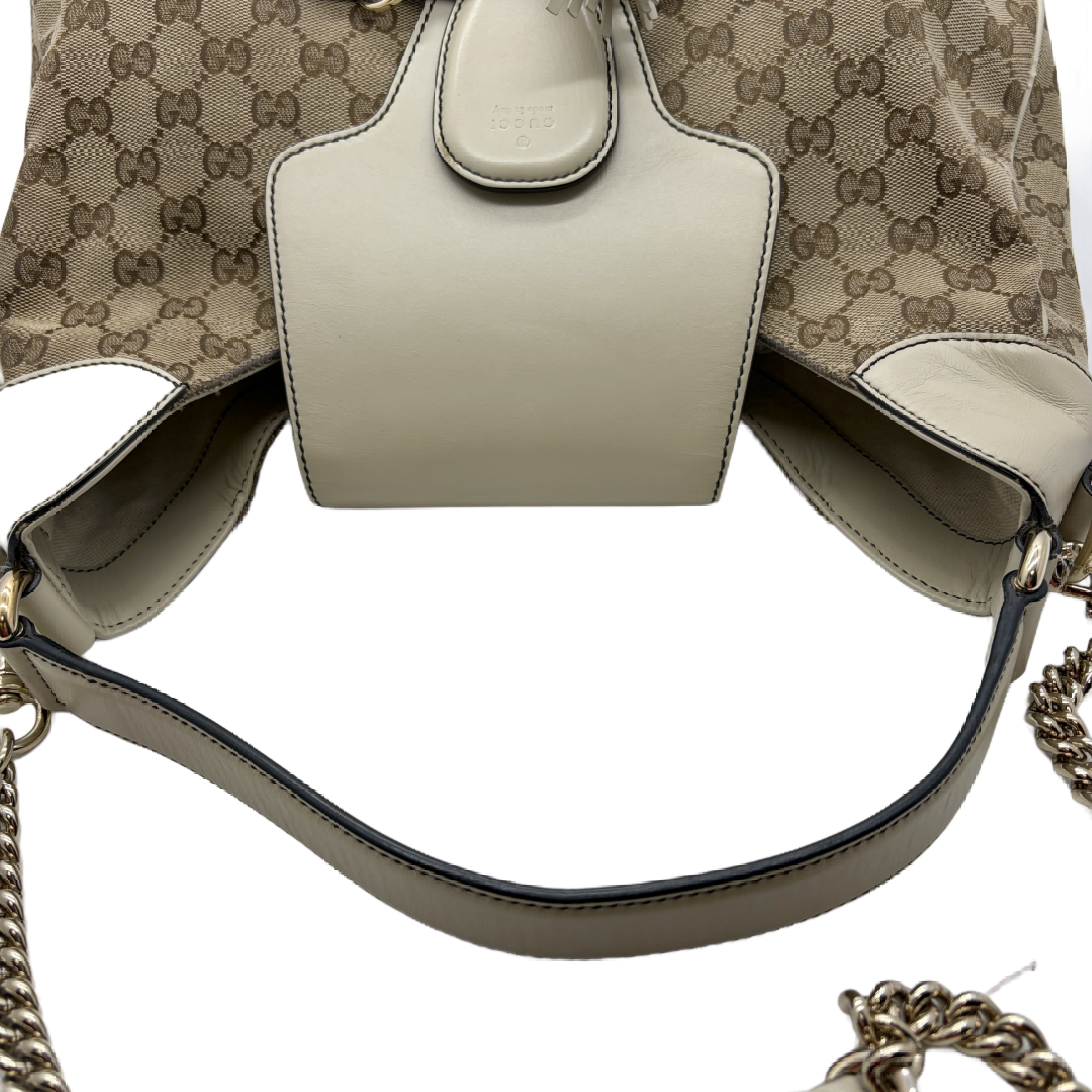 Emily Horsebit Tassel Shoulder Bag — view 9