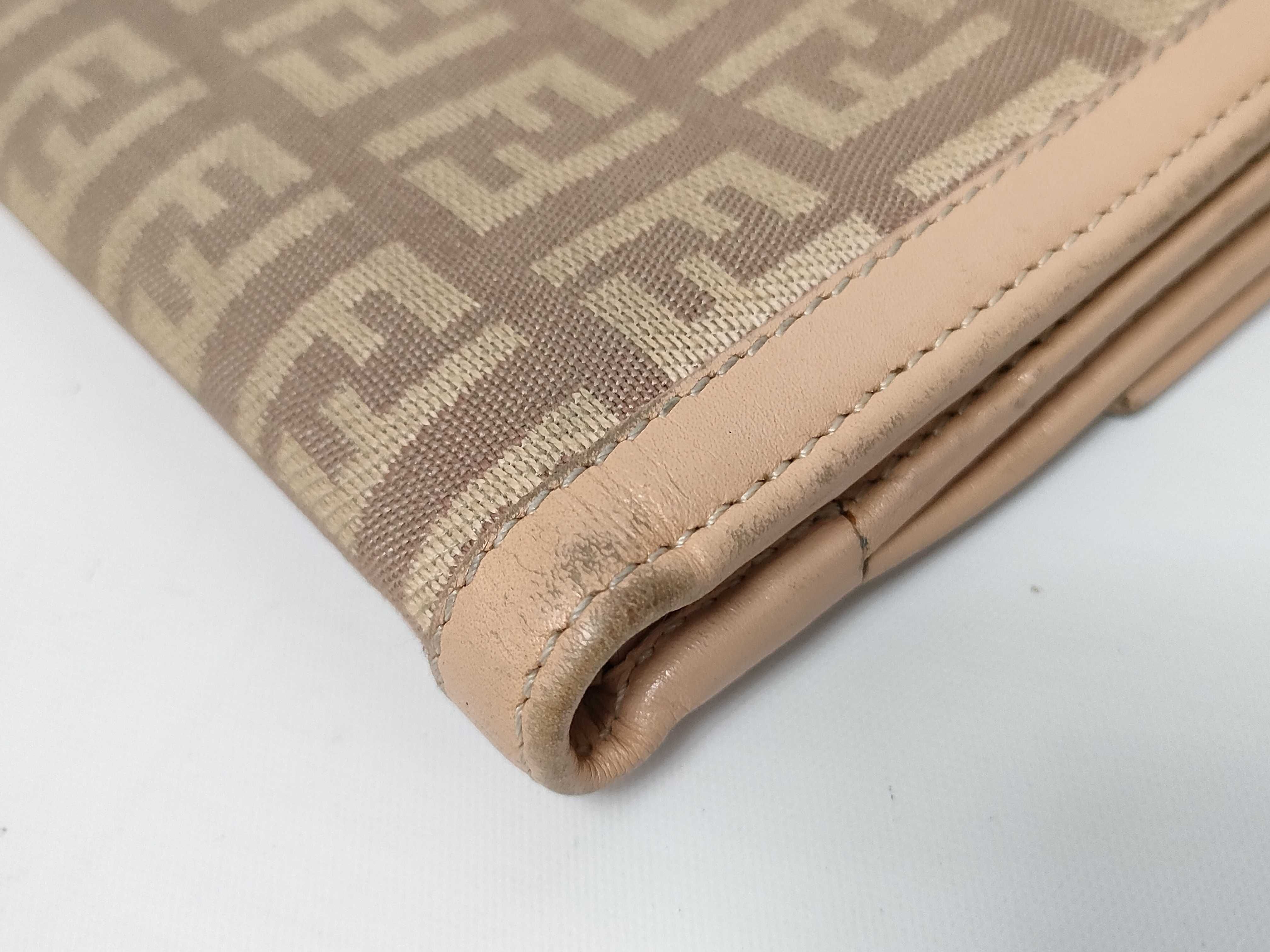 Zucca pattern Fendi bi-fold wallet Zucchino wallet — view 2