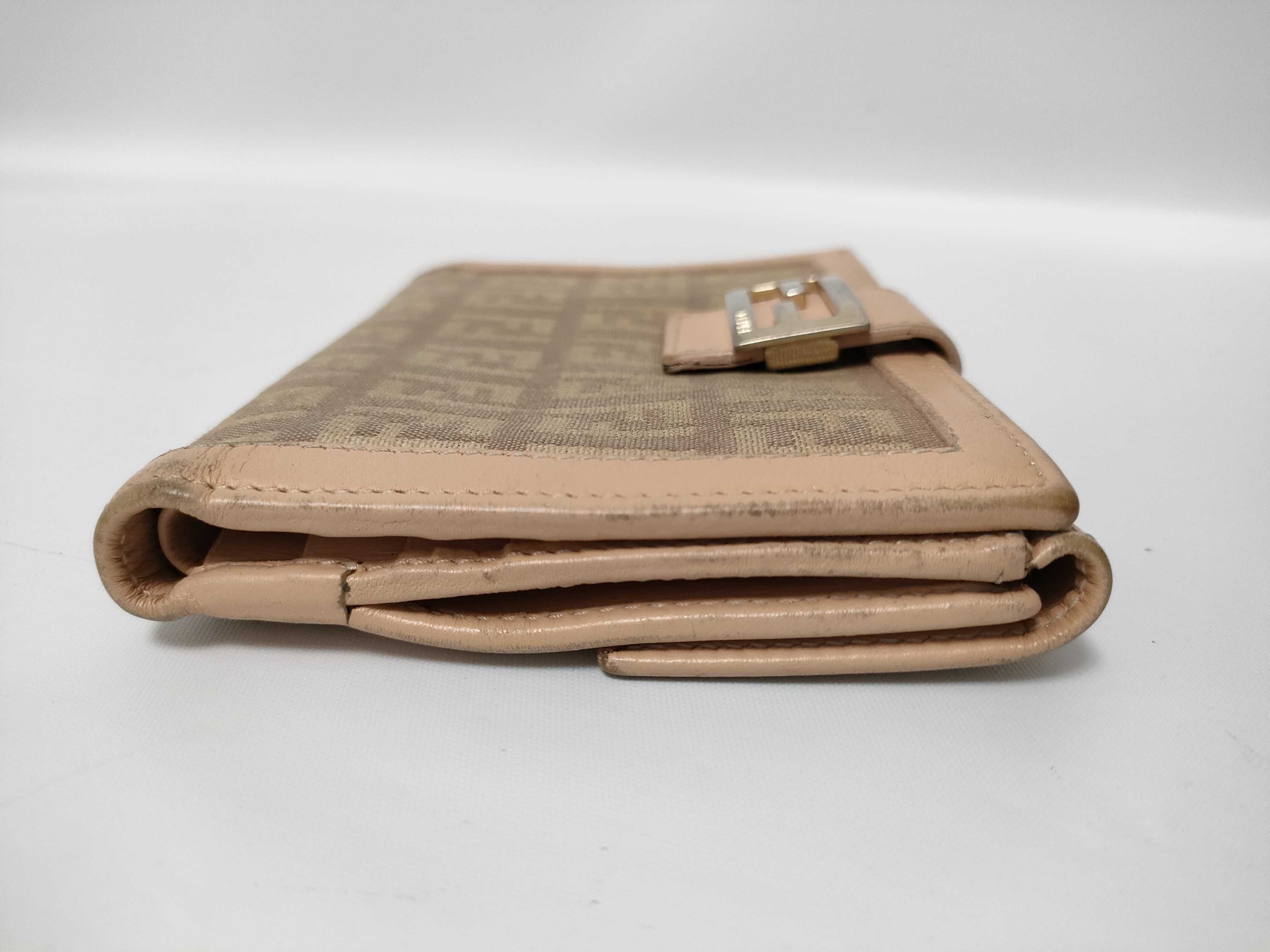 Zucca pattern Fendi bi-fold wallet Zucchino wallet — view 4