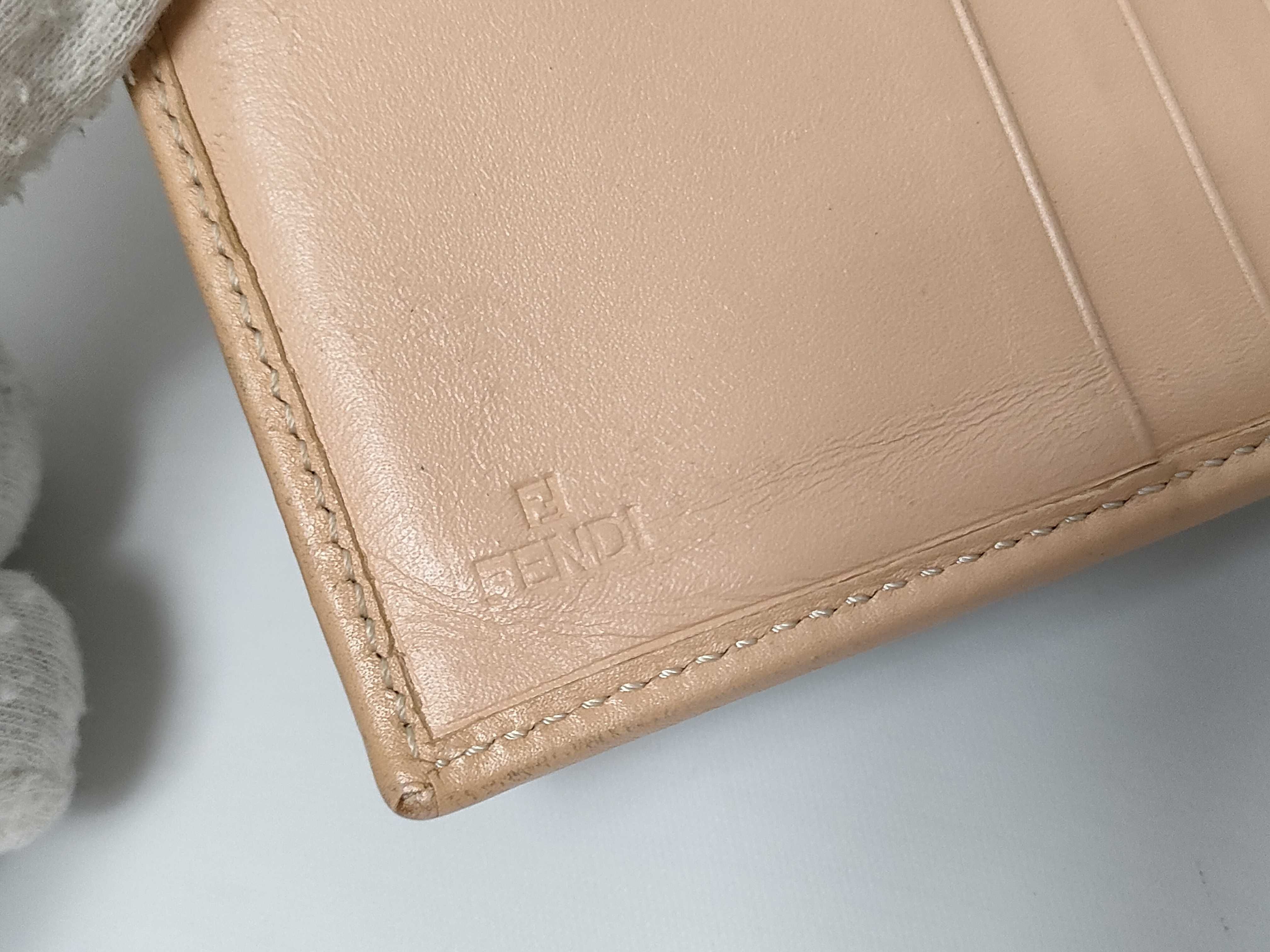 Zucca pattern Fendi bi-fold wallet Zucchino wallet — view 8