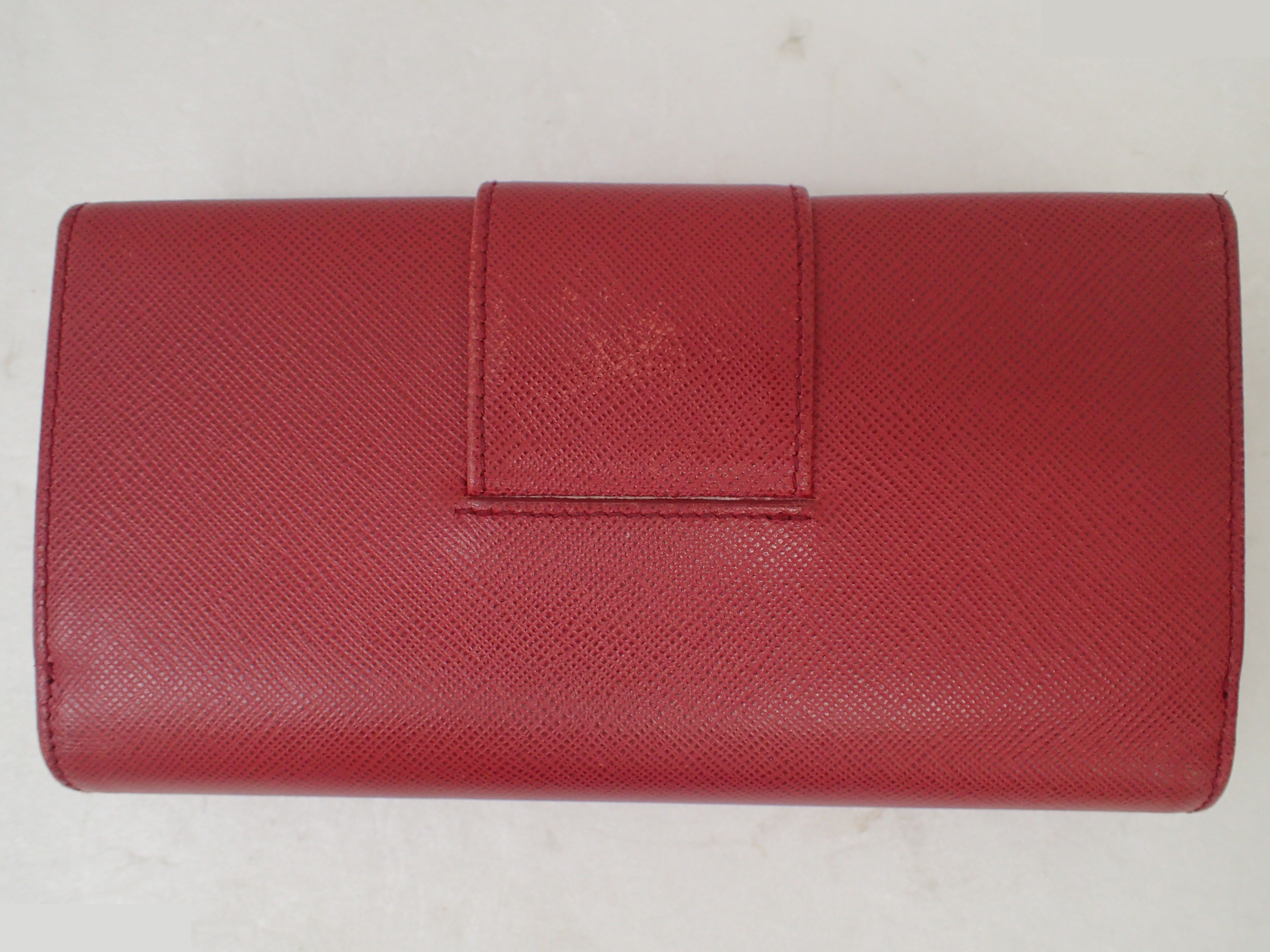 Saffiano Metal Bi-fold Long Wallet — view 2