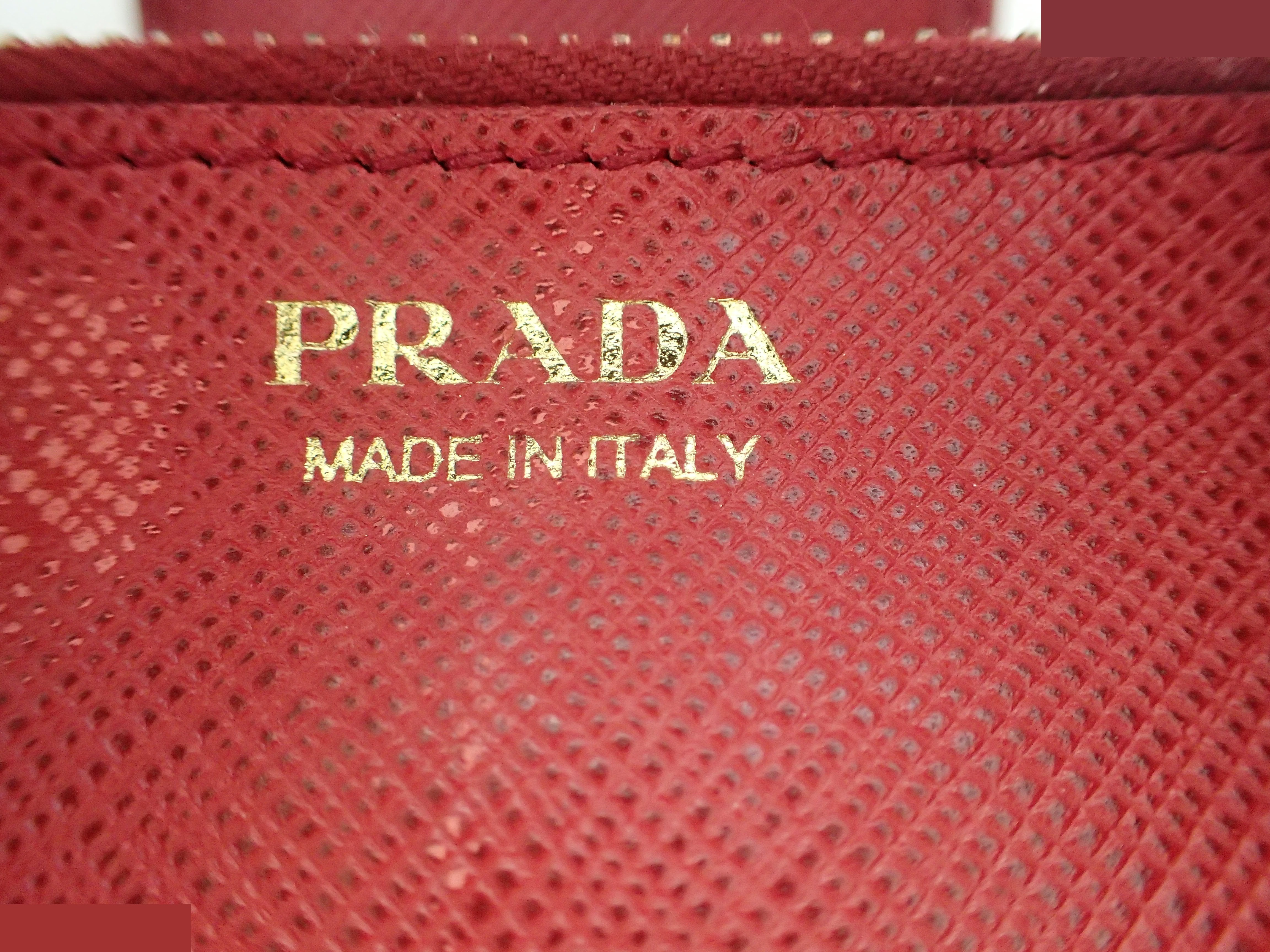 Saffiano Metal Bi-fold Long Wallet — view 7