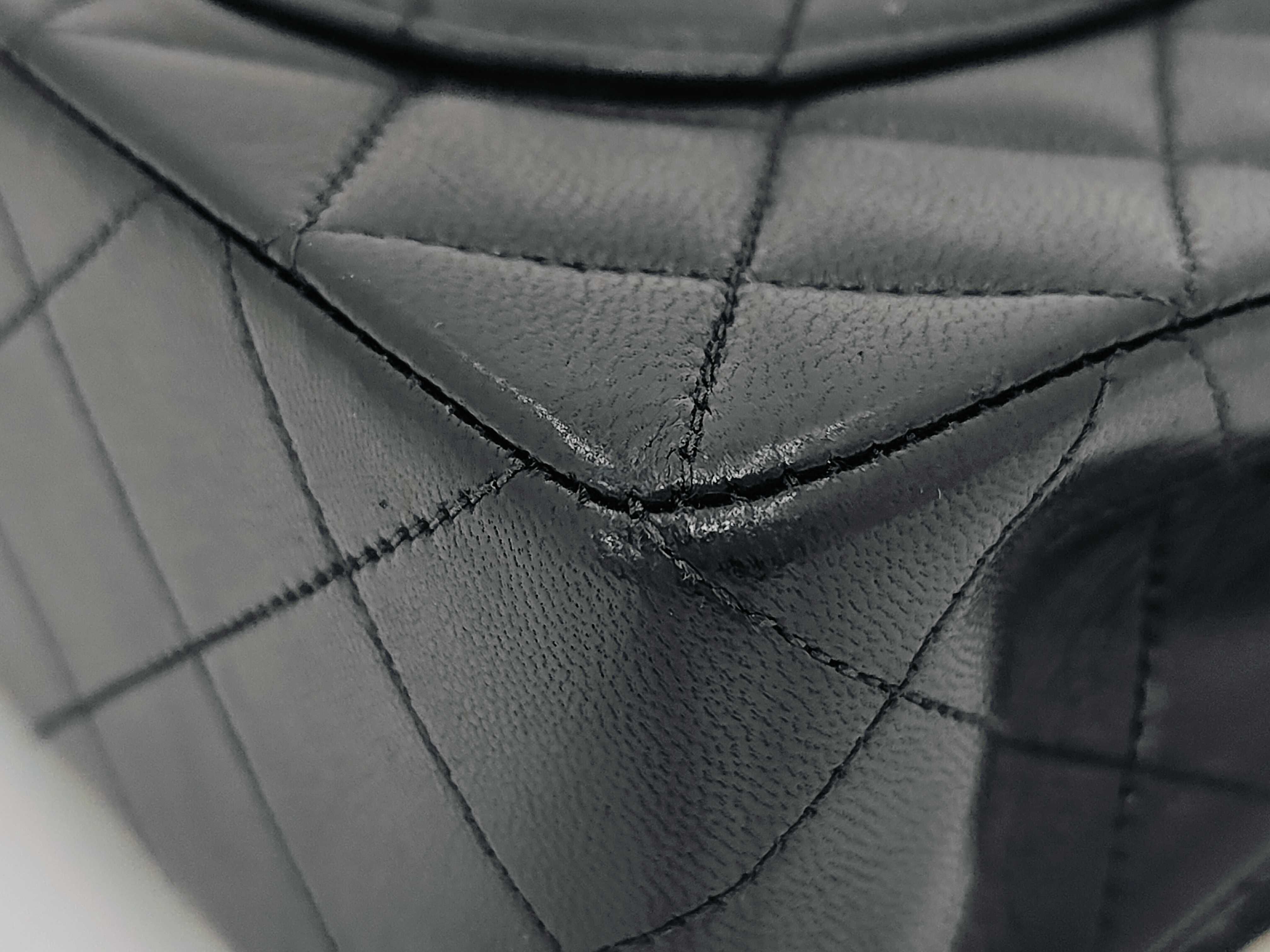 Lambskin Matelassé 25 Double Flap Shoulder Bag — view 7